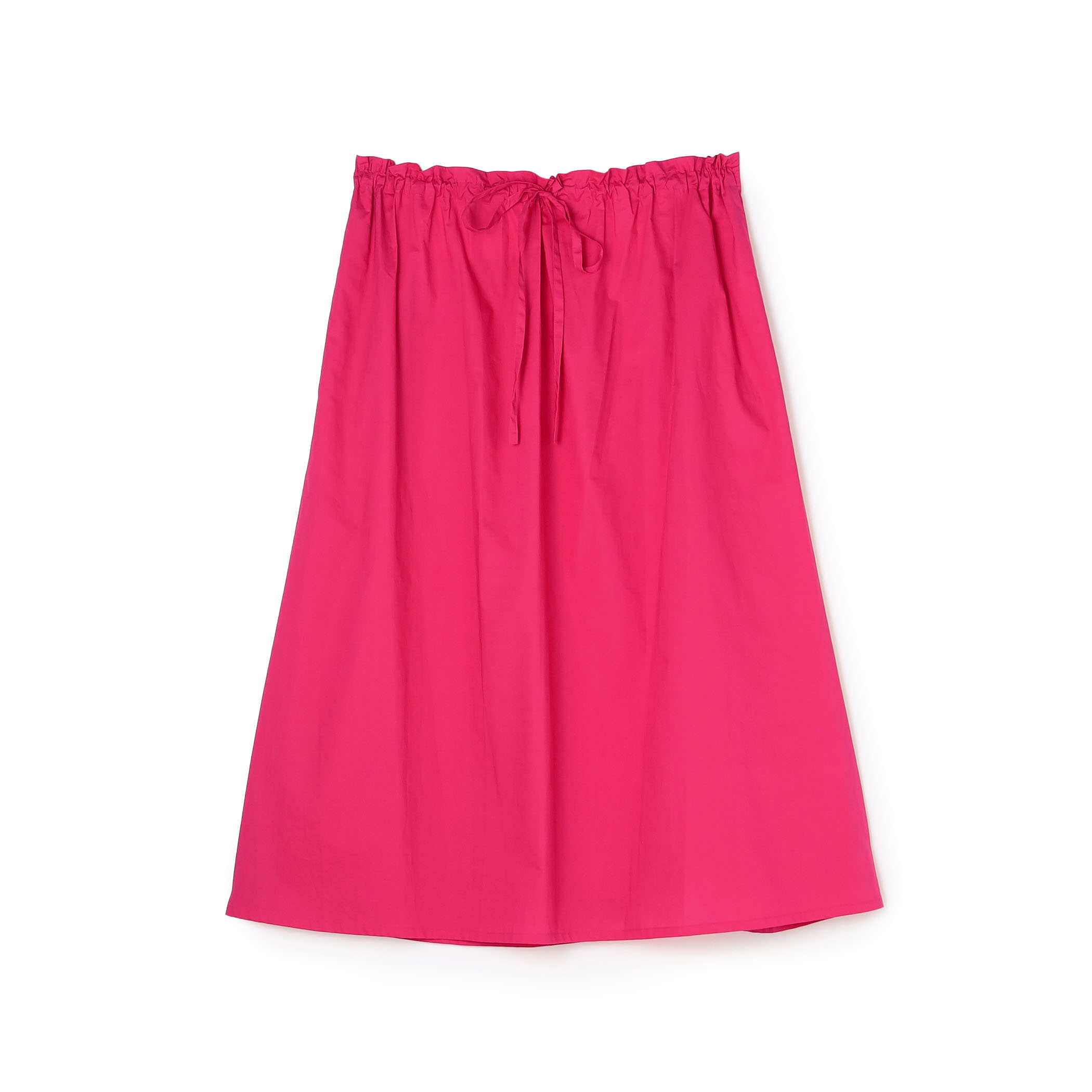 Atlantique Ascoli MAXI JUPE COULISSE コットン ミディスカート