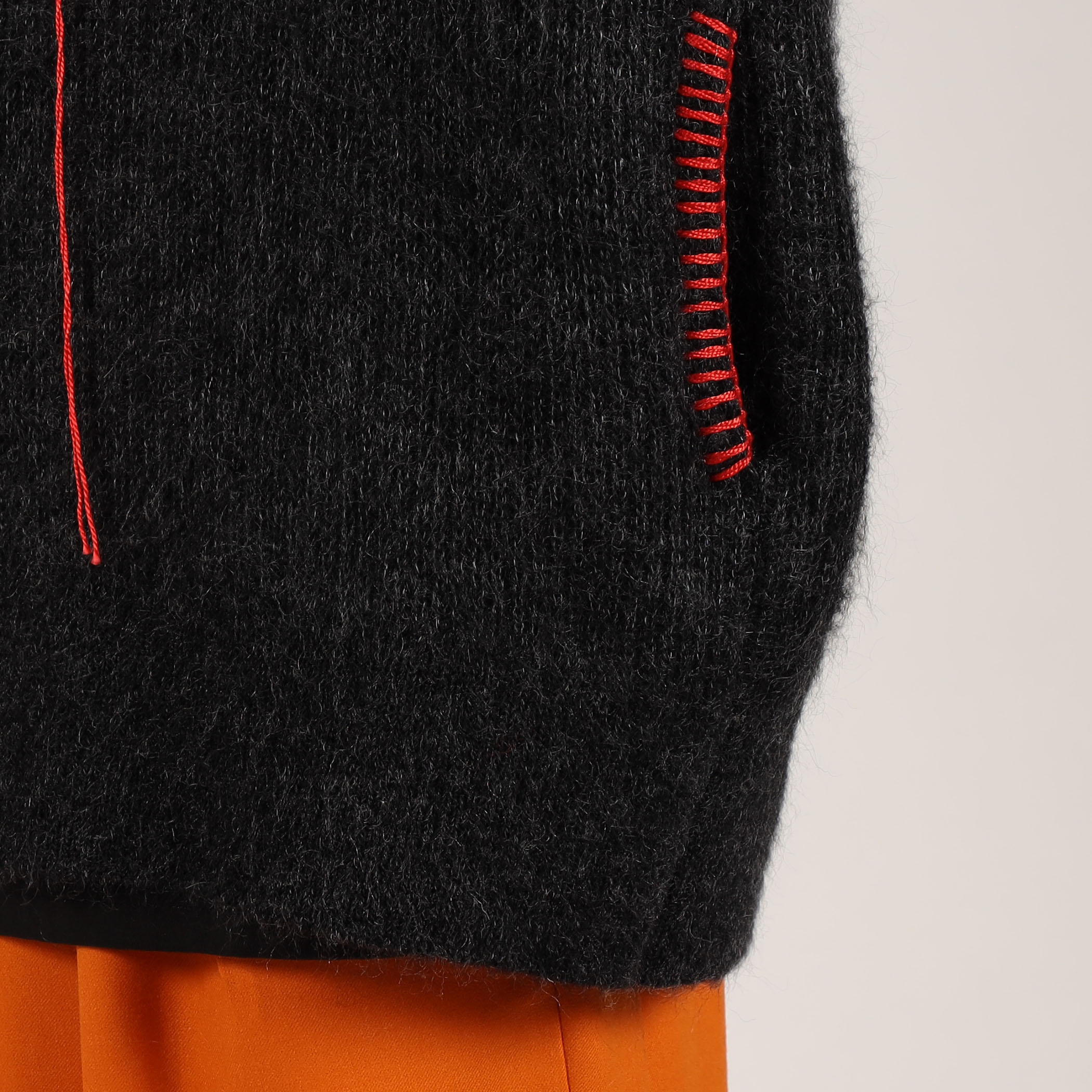 【OUAT】MOHAIR OFFICE CARDIGAN OUAT Mohair Office Cardigan Beige L Gently Worn Japanese