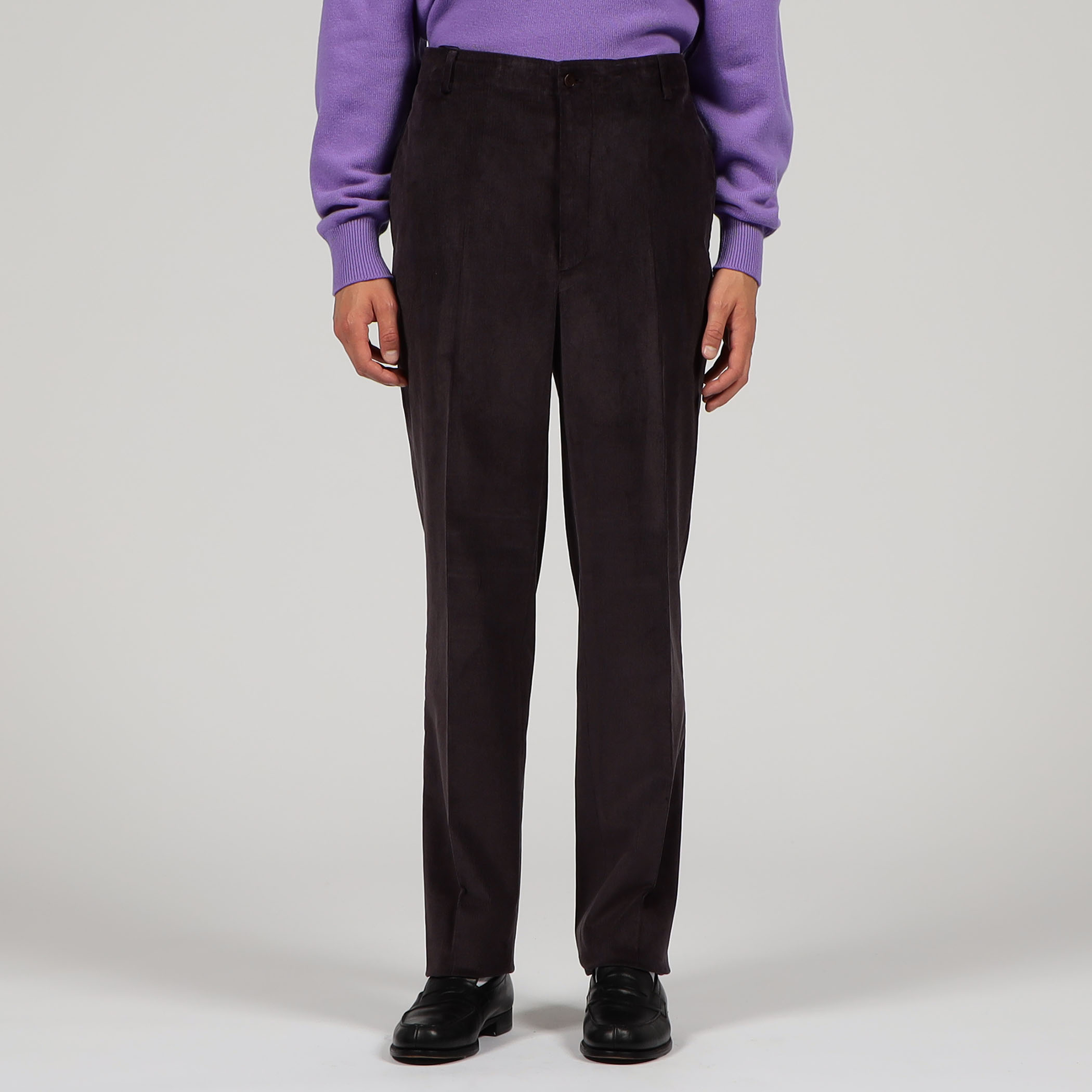 BERNARD ZINS SPENDER コットンコーデュロイ ワイドトラウザーズ