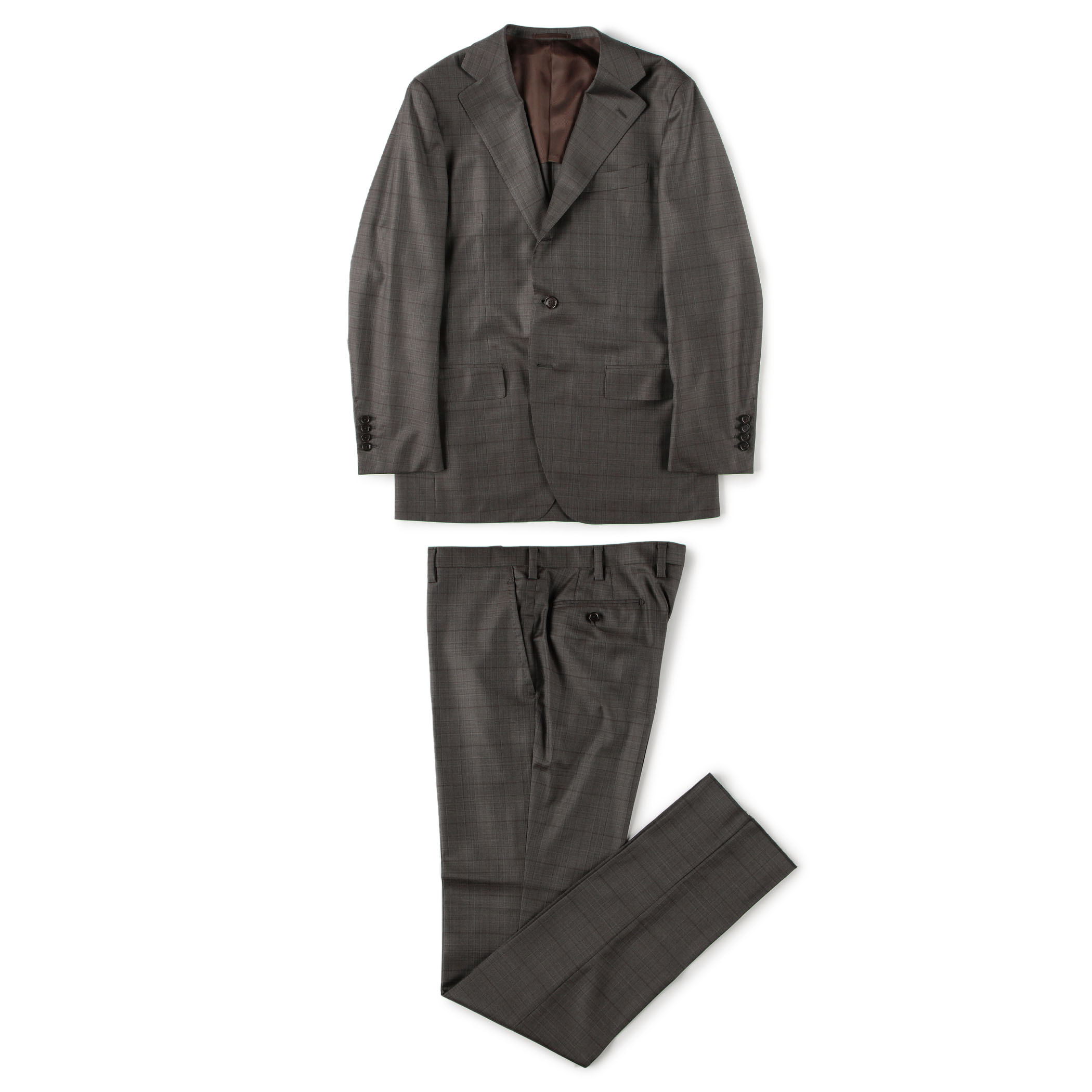 Super150'sウールツイル 段返り3Bスーツ TROFEO ERMENEGILDO ZEGNA