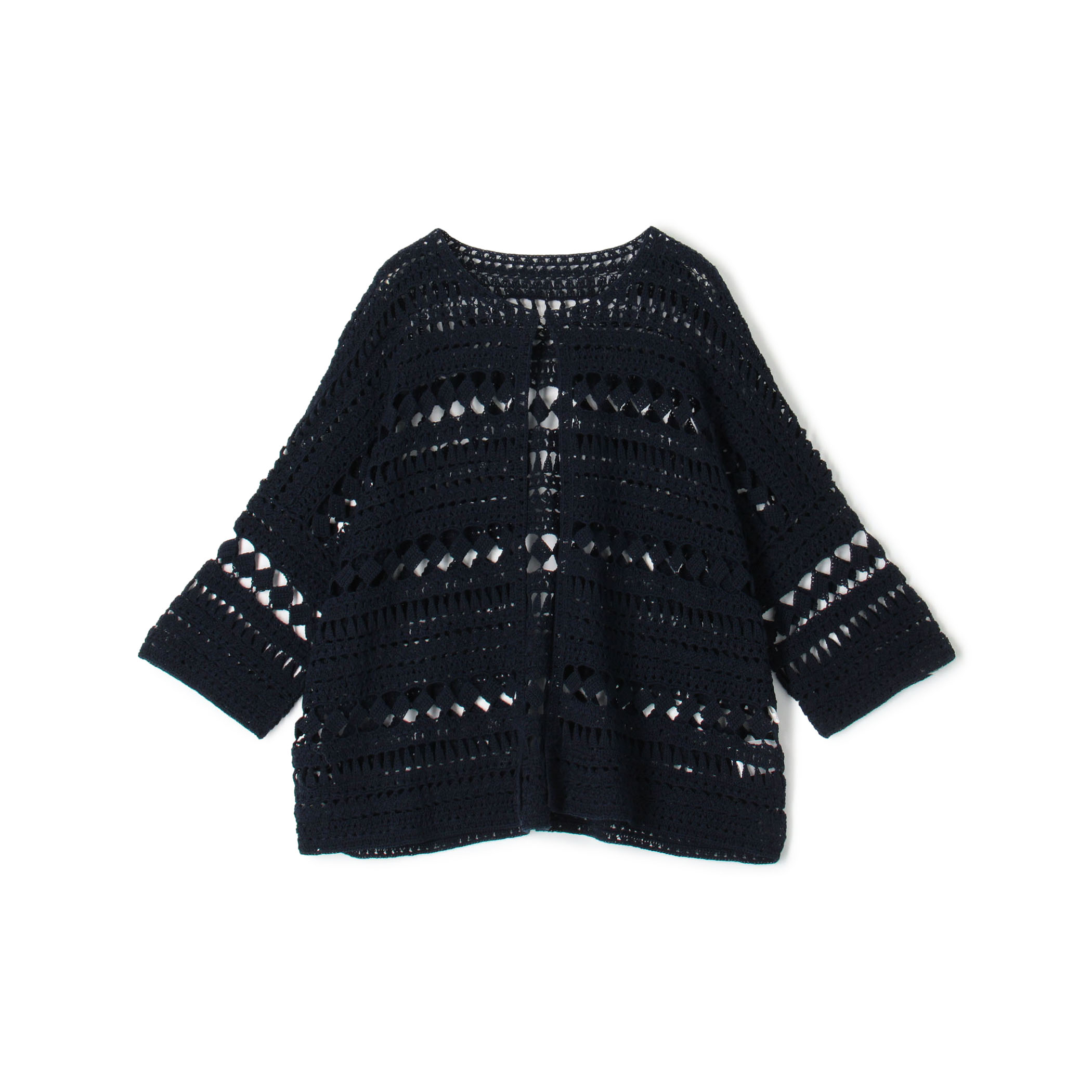 【WEB先行予約】コットンクロシェ カラーレスジャケット