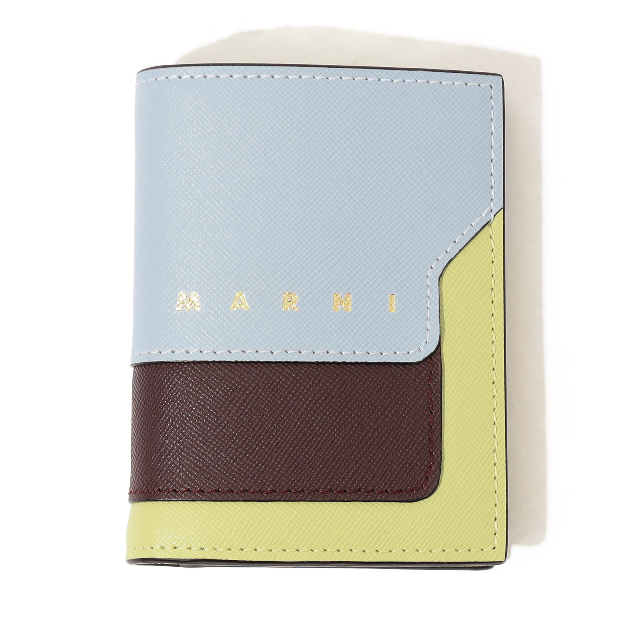 MARNI BIFOLD BIG LOGO サフィアーノレザー製二つ折りウォレット
