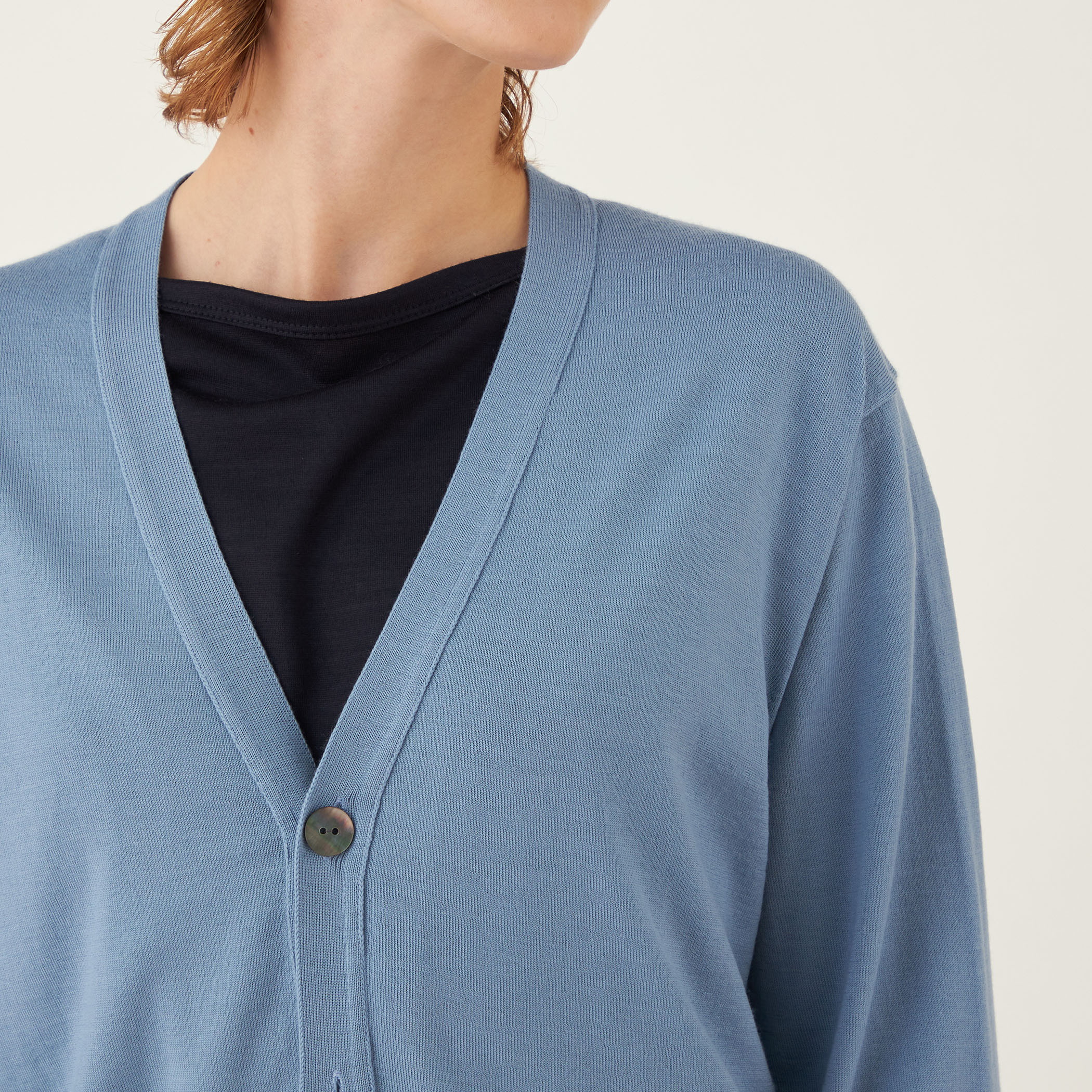 ●FCMM●FIELD GALLERY KNIT CARDIGAN カーディガン Vネック org.jpg