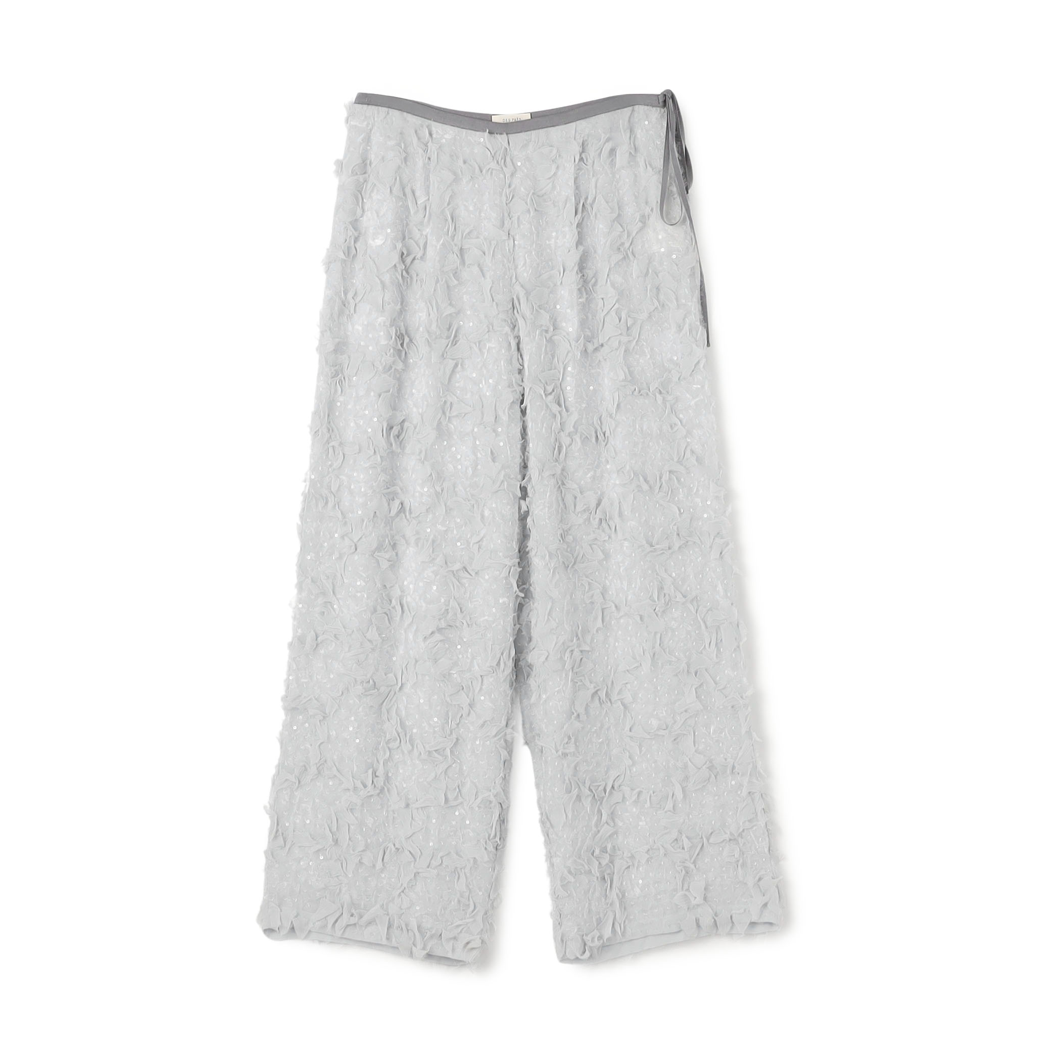 ブルームエンブロイダリー リラックスパンツ