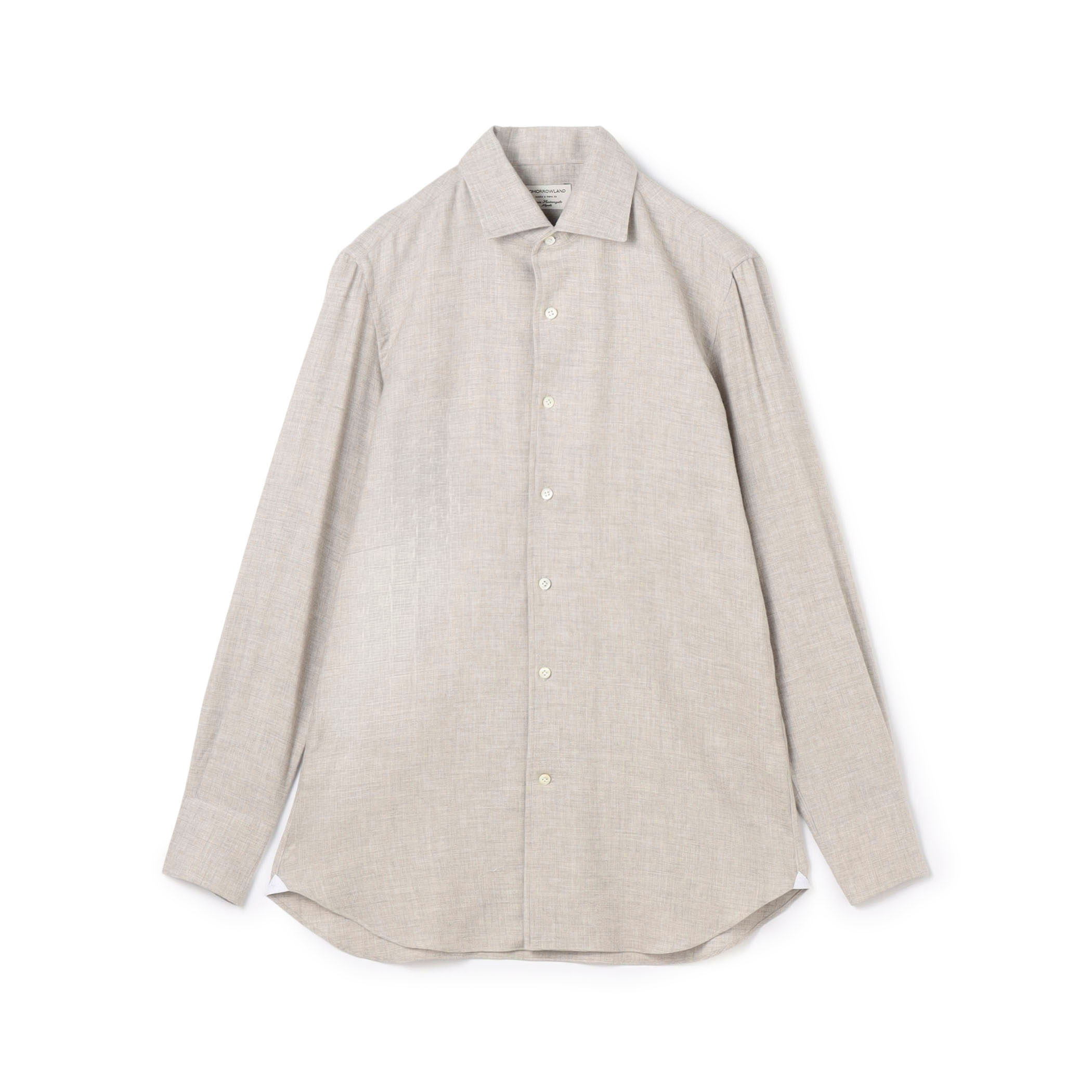 【別注】Maria Santangelo MARCELLO  コットンウール ワンピースカラーシャツ