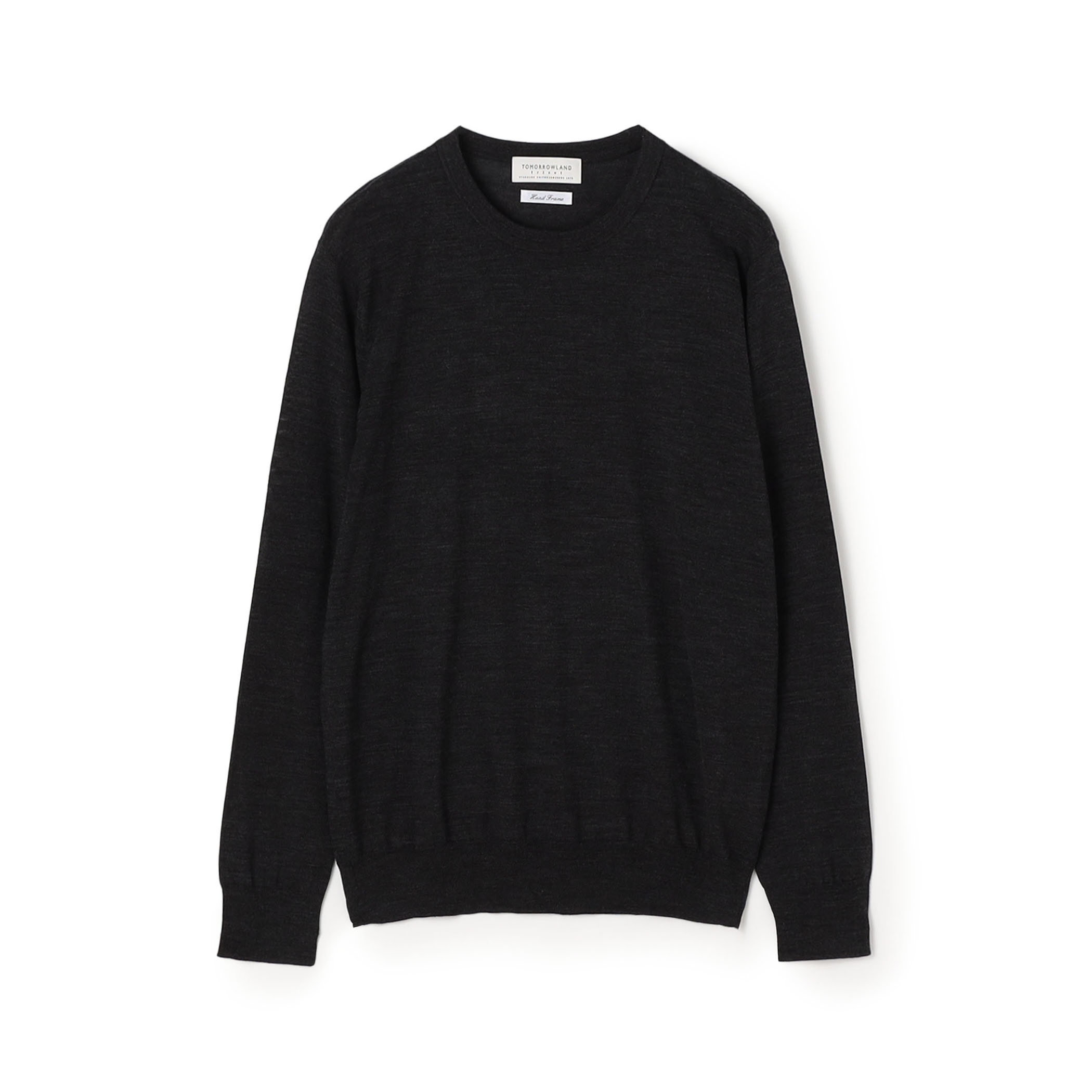 TOMORROWLAND tricot スーパーファインメリノウール クルーネックニット S-WOOL
