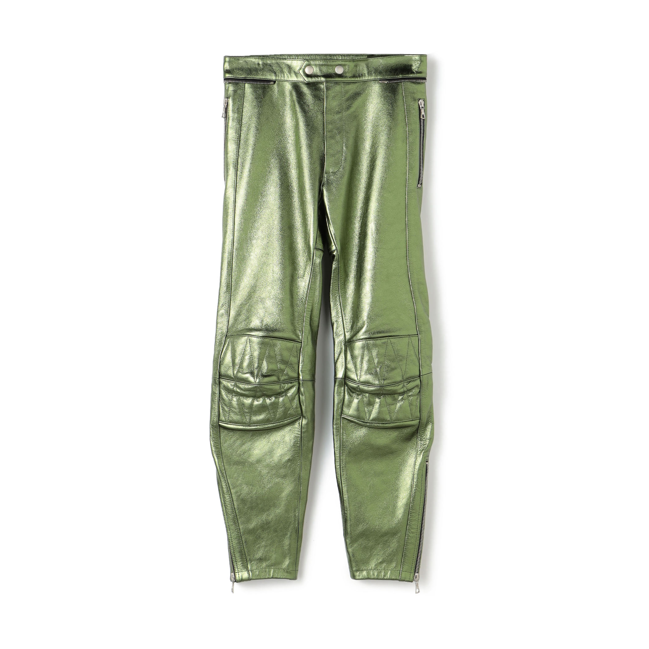 DRIES VAN NOTEN LOGRAVE 1144 レザー パンツ