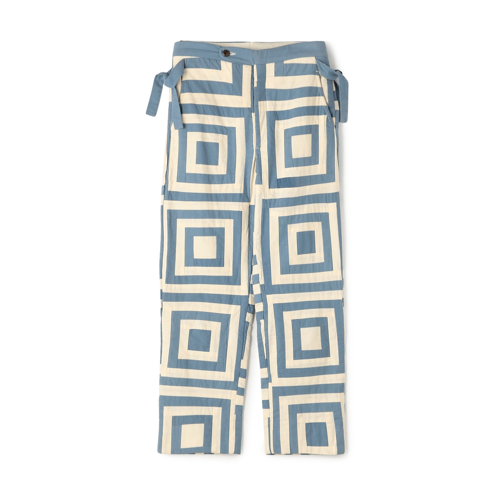 BODE WHITE HOUSE STEPS QUILT PANTS