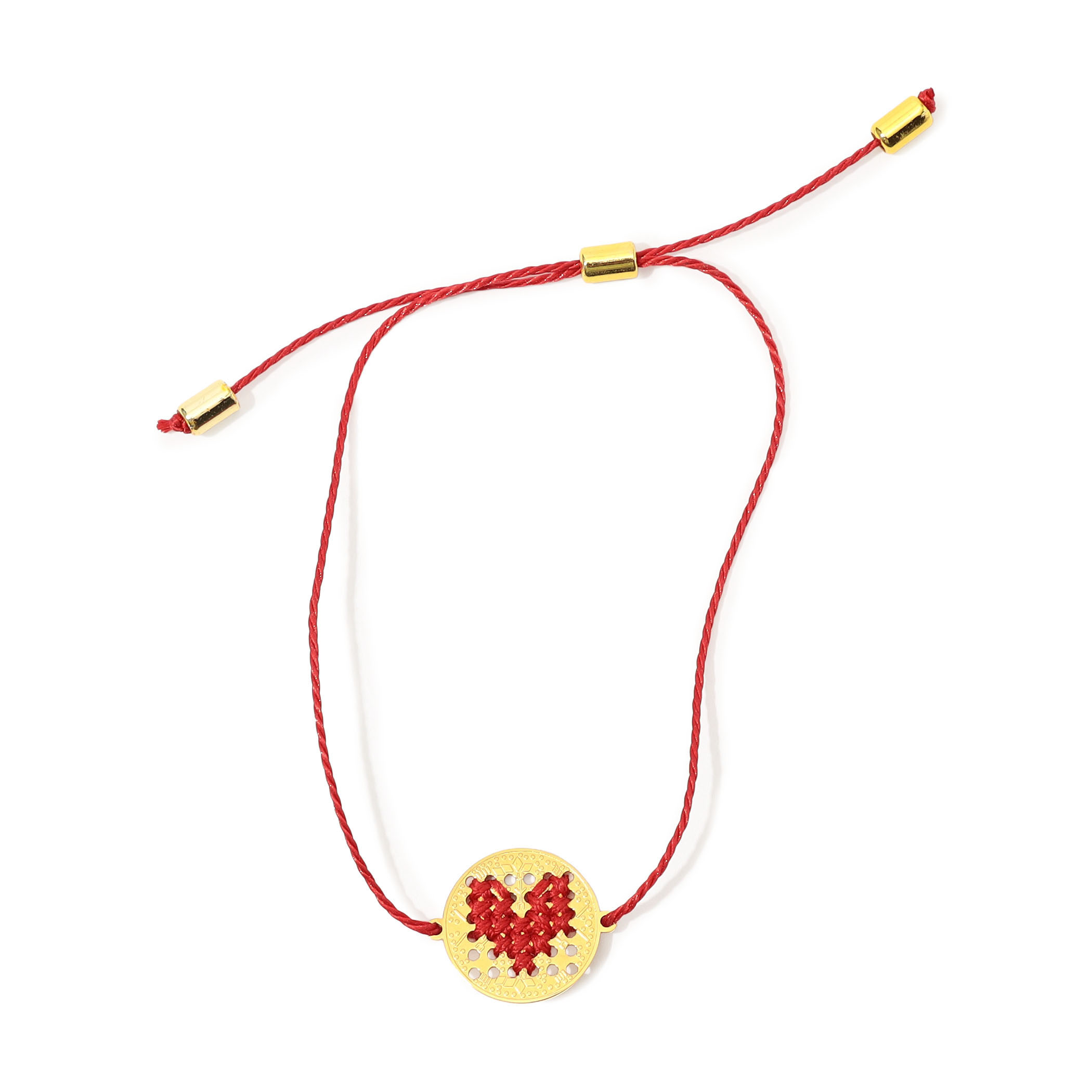 L'EIGHT STUDIO COIN CORD BRACELET