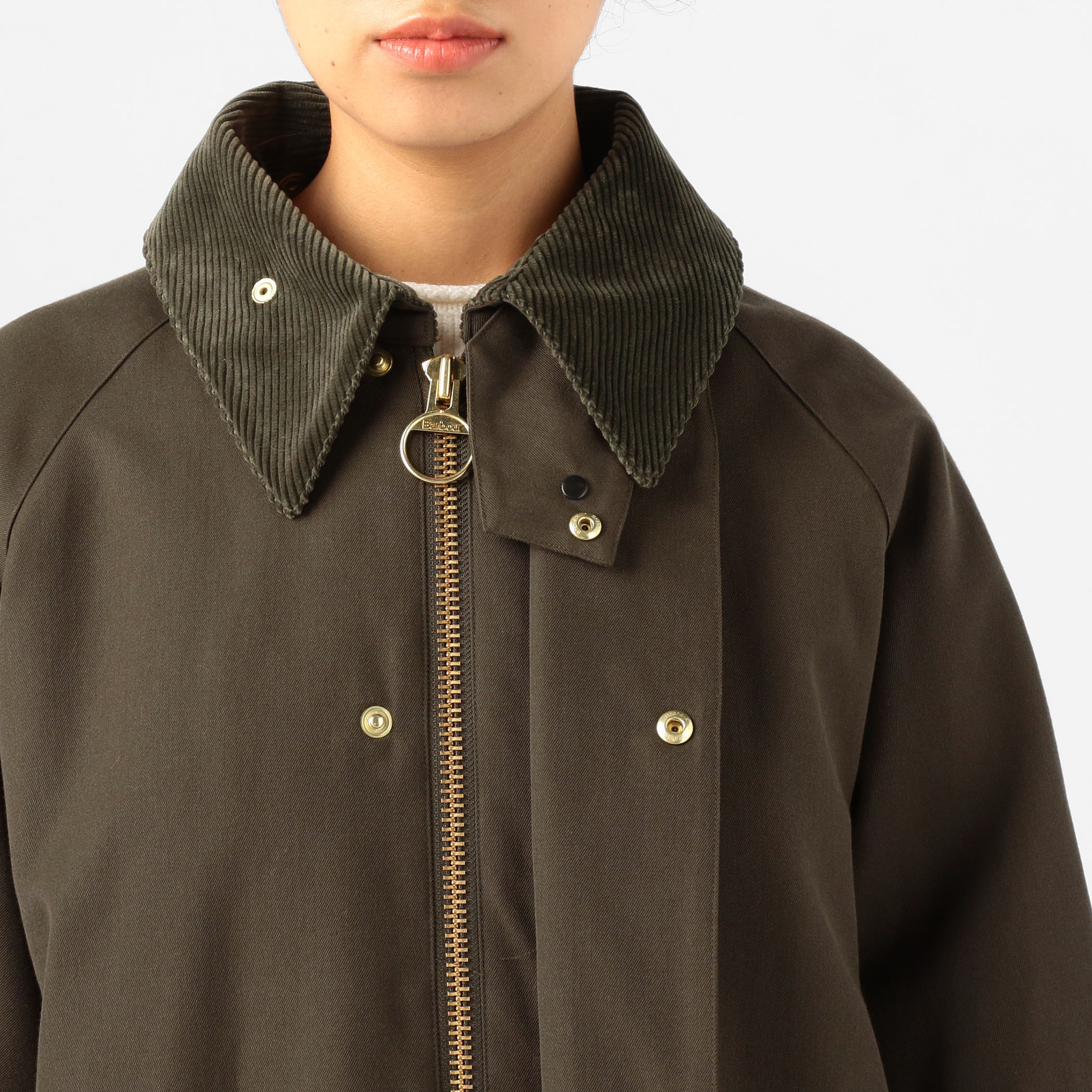 Barbour×TOMORROWLAND CLASSIC BEDALE 40カラーグリーン