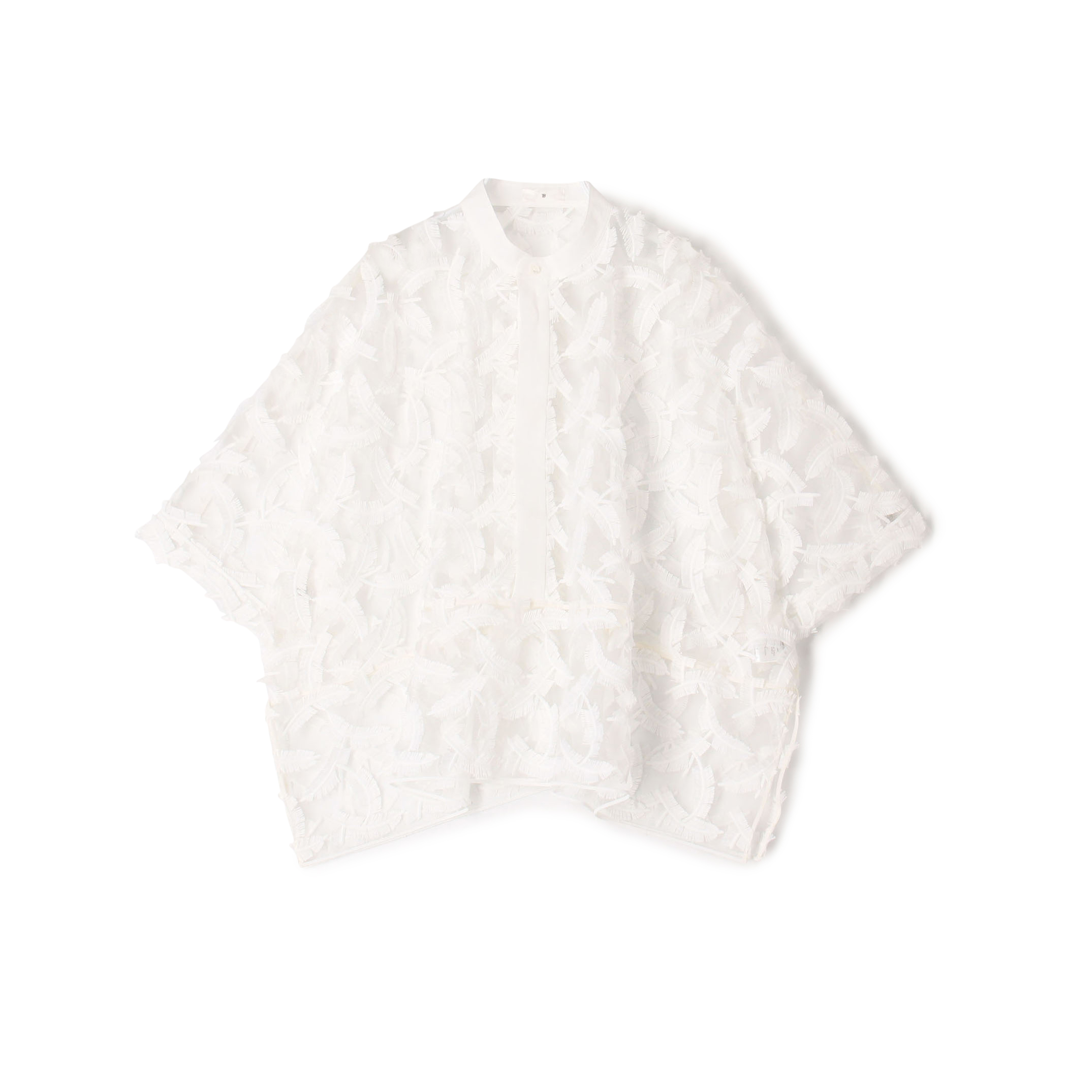 WINGチュールエンブロイダリー オーバーシャツ｜トゥモローランド 公式通販