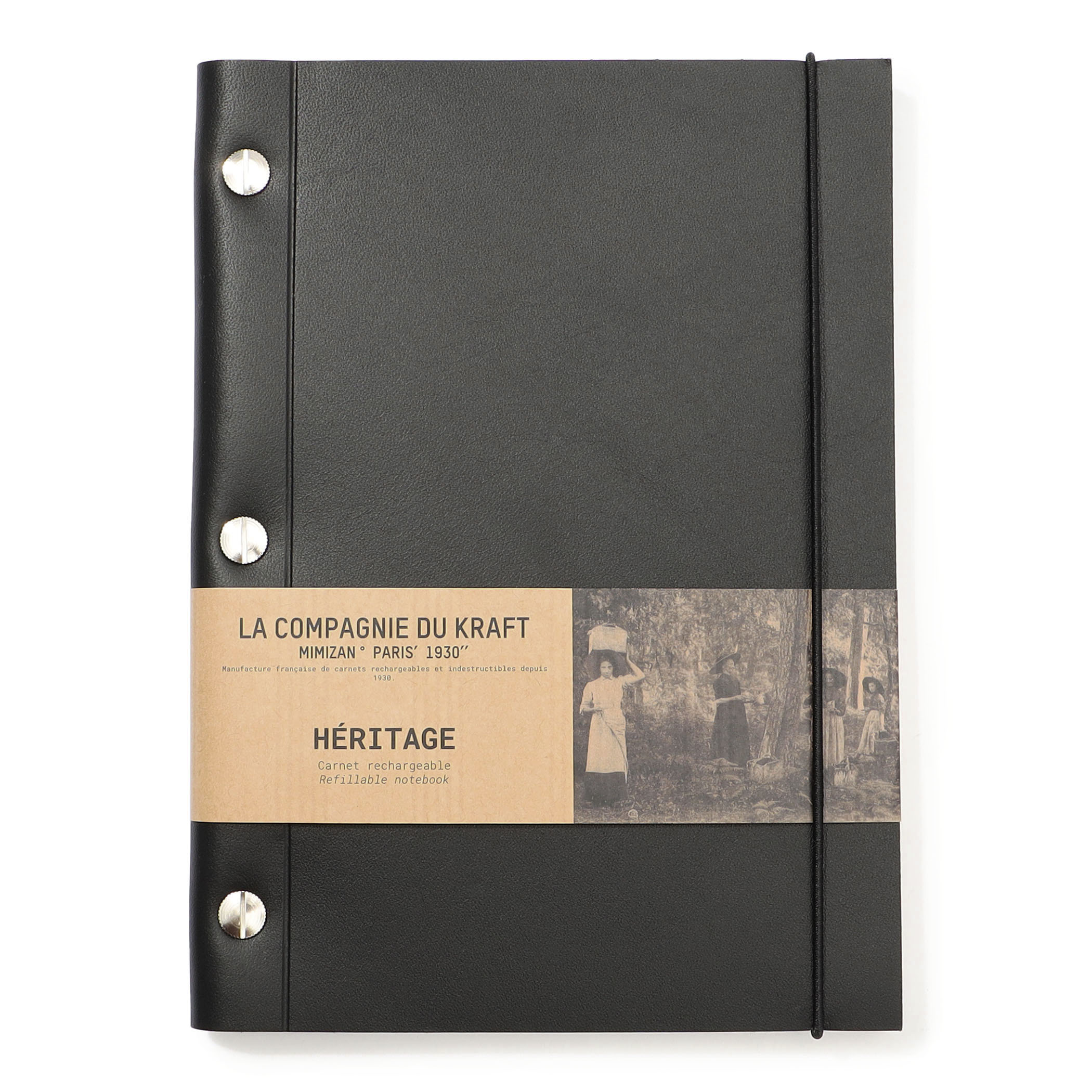 La Compagnie du Kraft Heritage A5 Leather Notebook