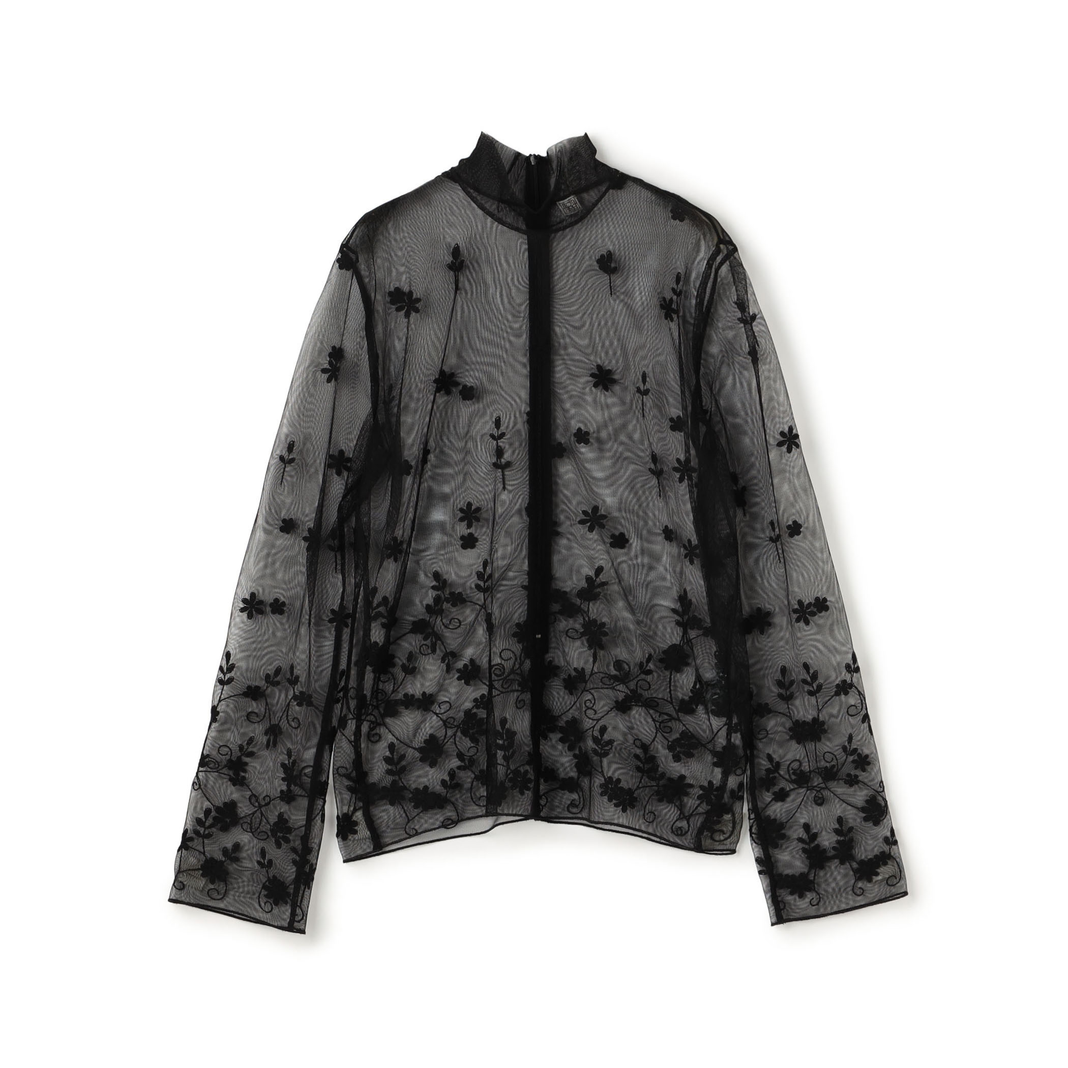 TOTEME FLORAL TULLE ブラウス