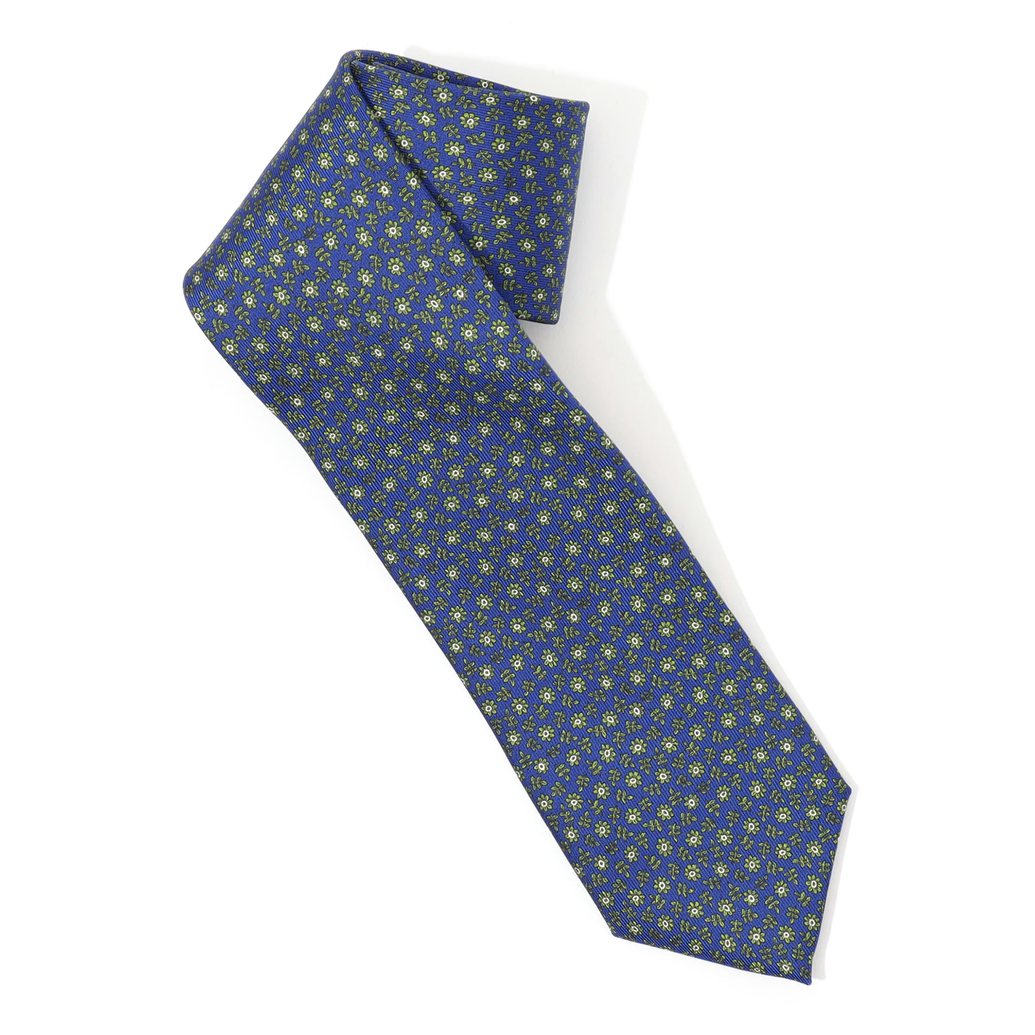 STEFANO BIGI シルクプリント 小紋柄ネクタイ
