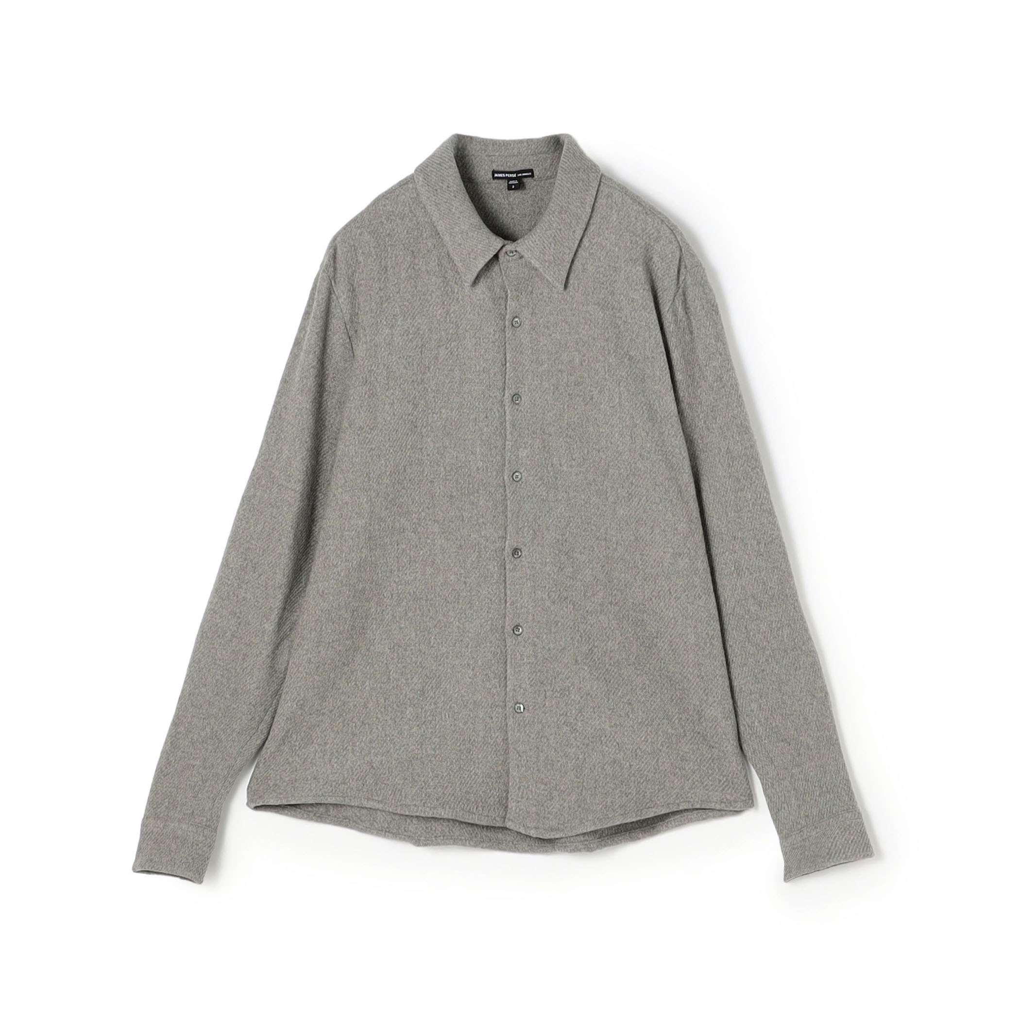 カシミヤウールツイルシャツ MWST3821