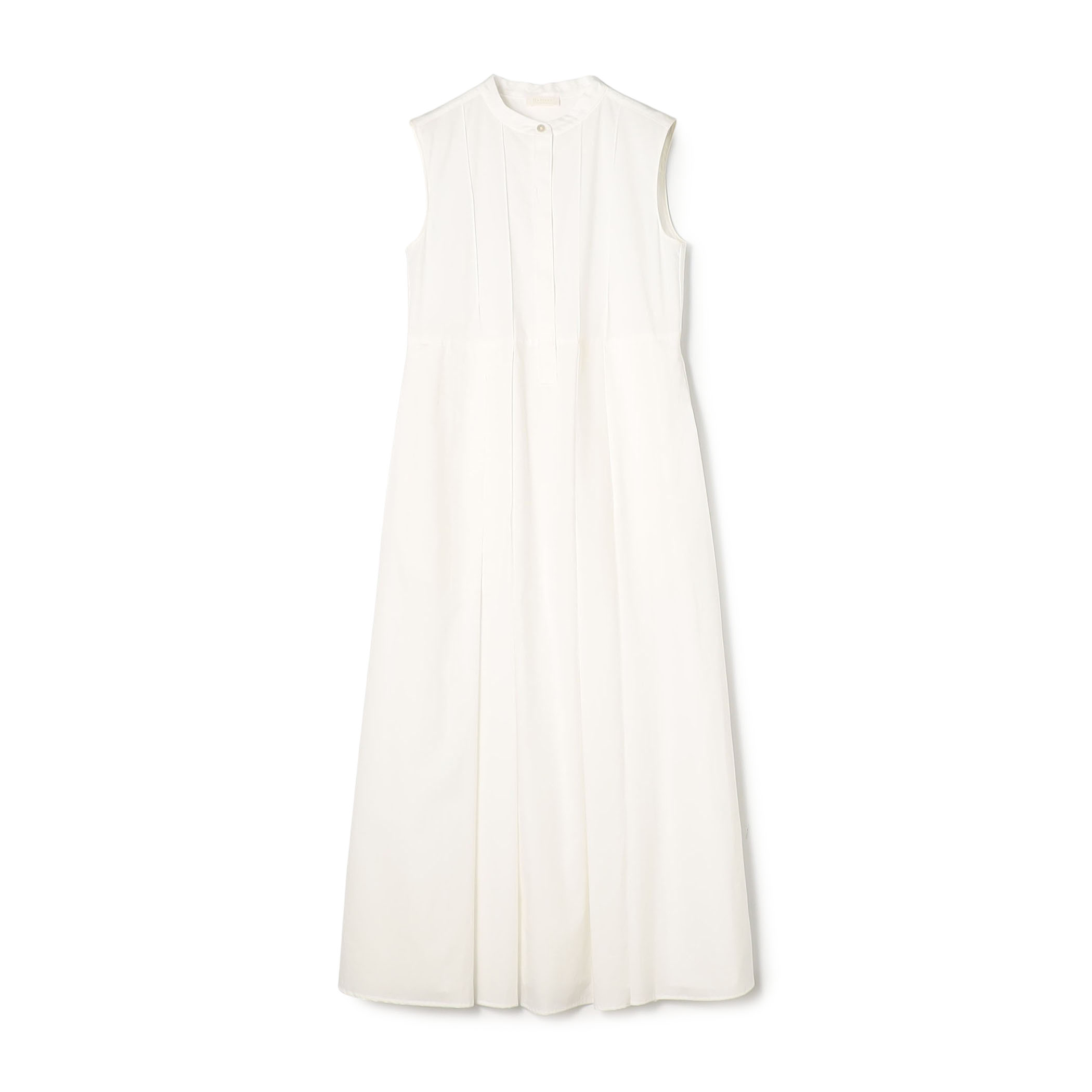 プロセスドコットン ピンタックマキシワンピース