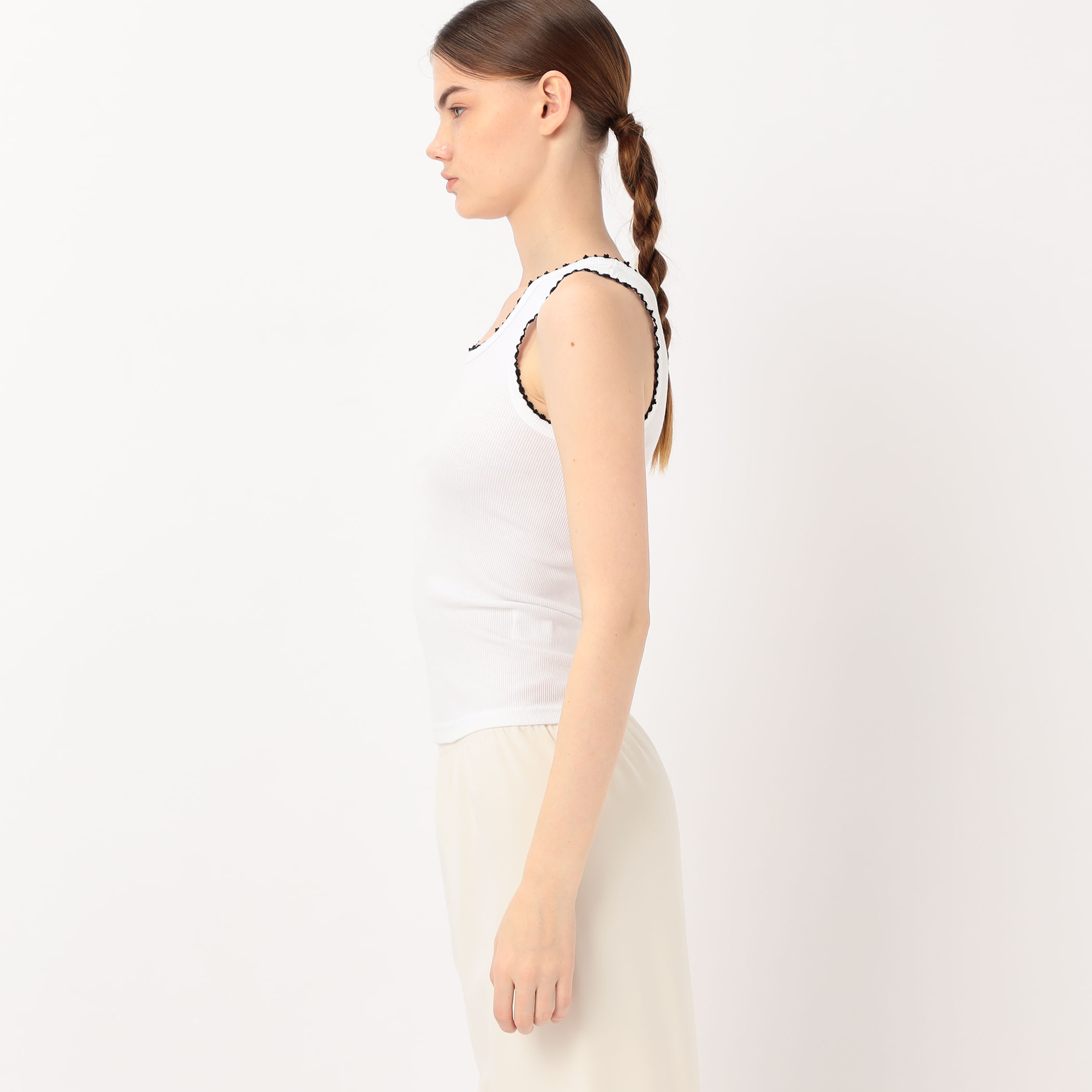 babaco Ribbed Tank Top｜トゥモローランド 公式サイト