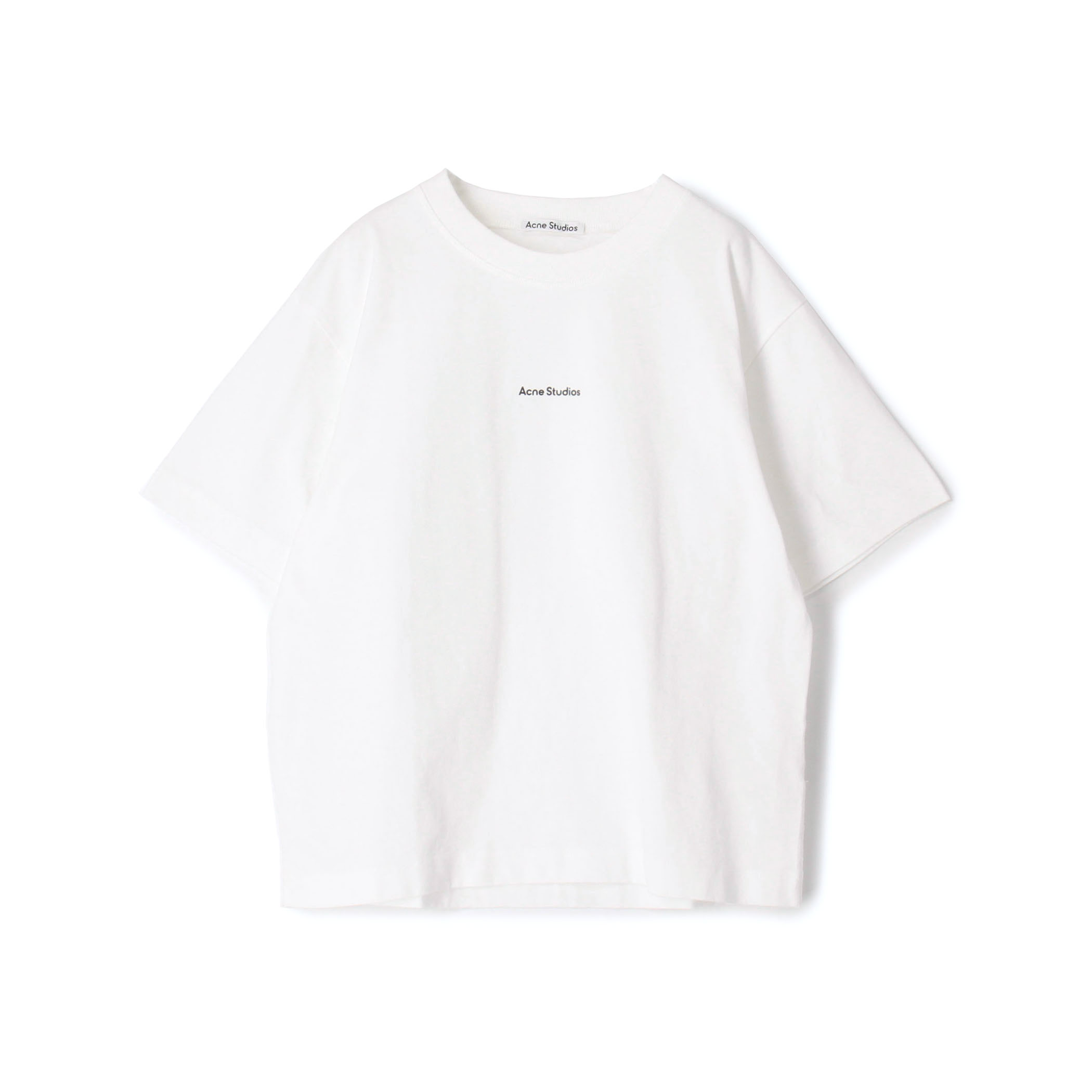 Acne Studios アクネスタジオ　Tシャツ エンボスロゴ 半袖　黒即購入OKです