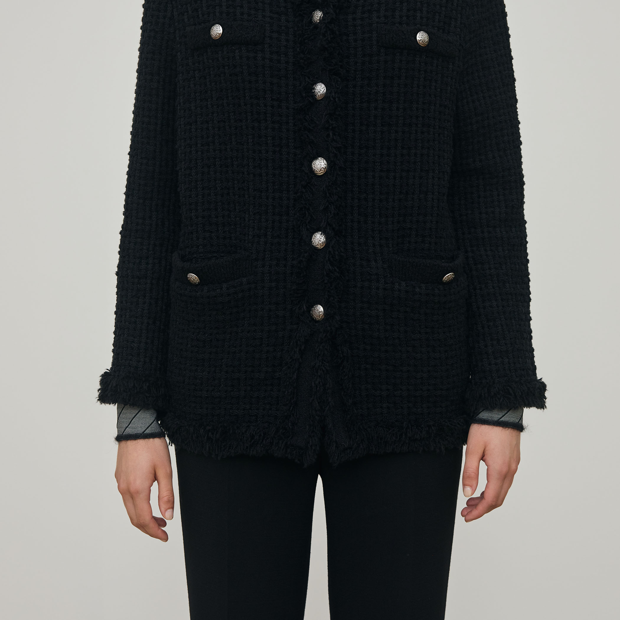 ツイードフリンジ 4ポケットジャケット｜トゥモローランド 公式通販