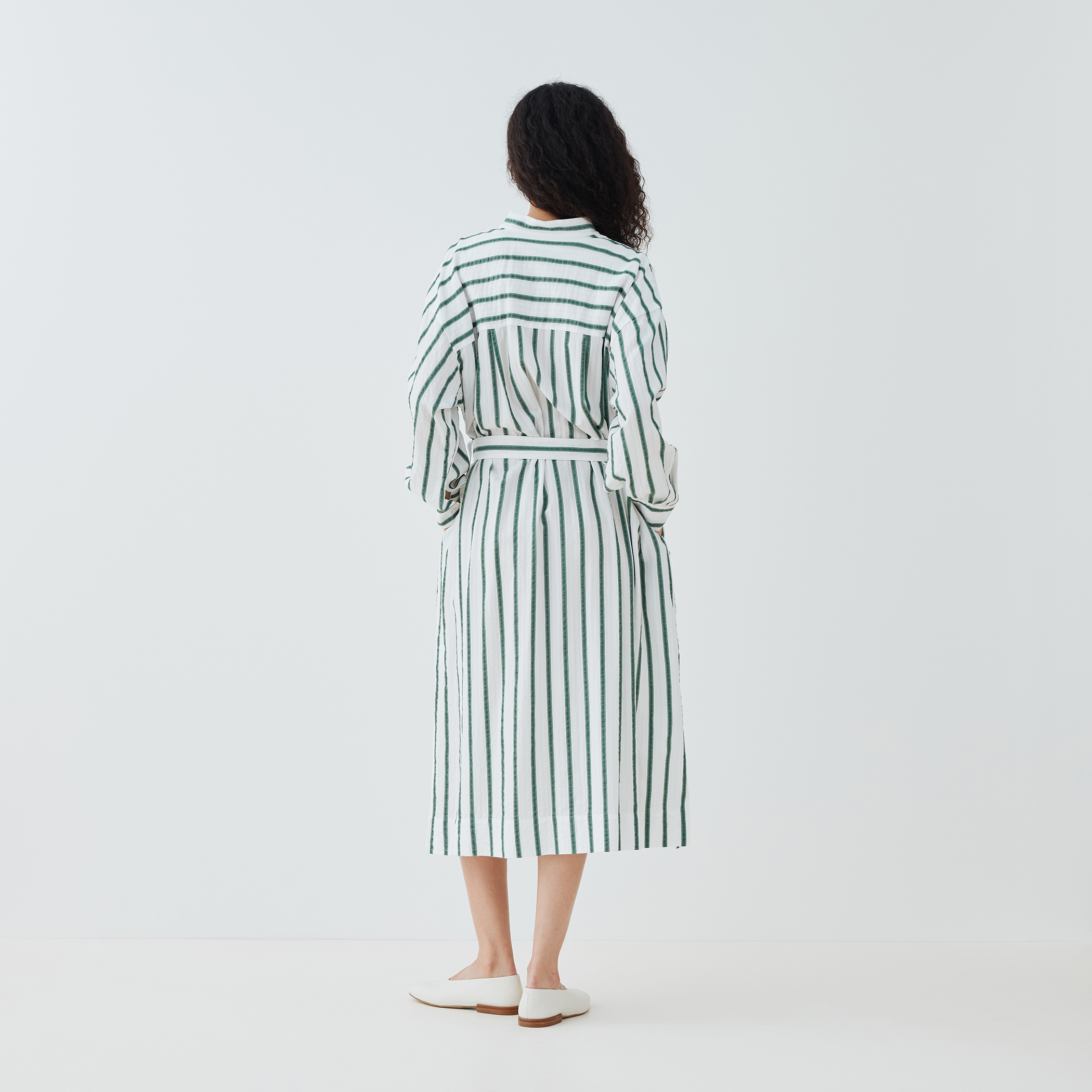 GALERIE VIE - 【ギャルリーヴィー】リネンシャツワンピース 36