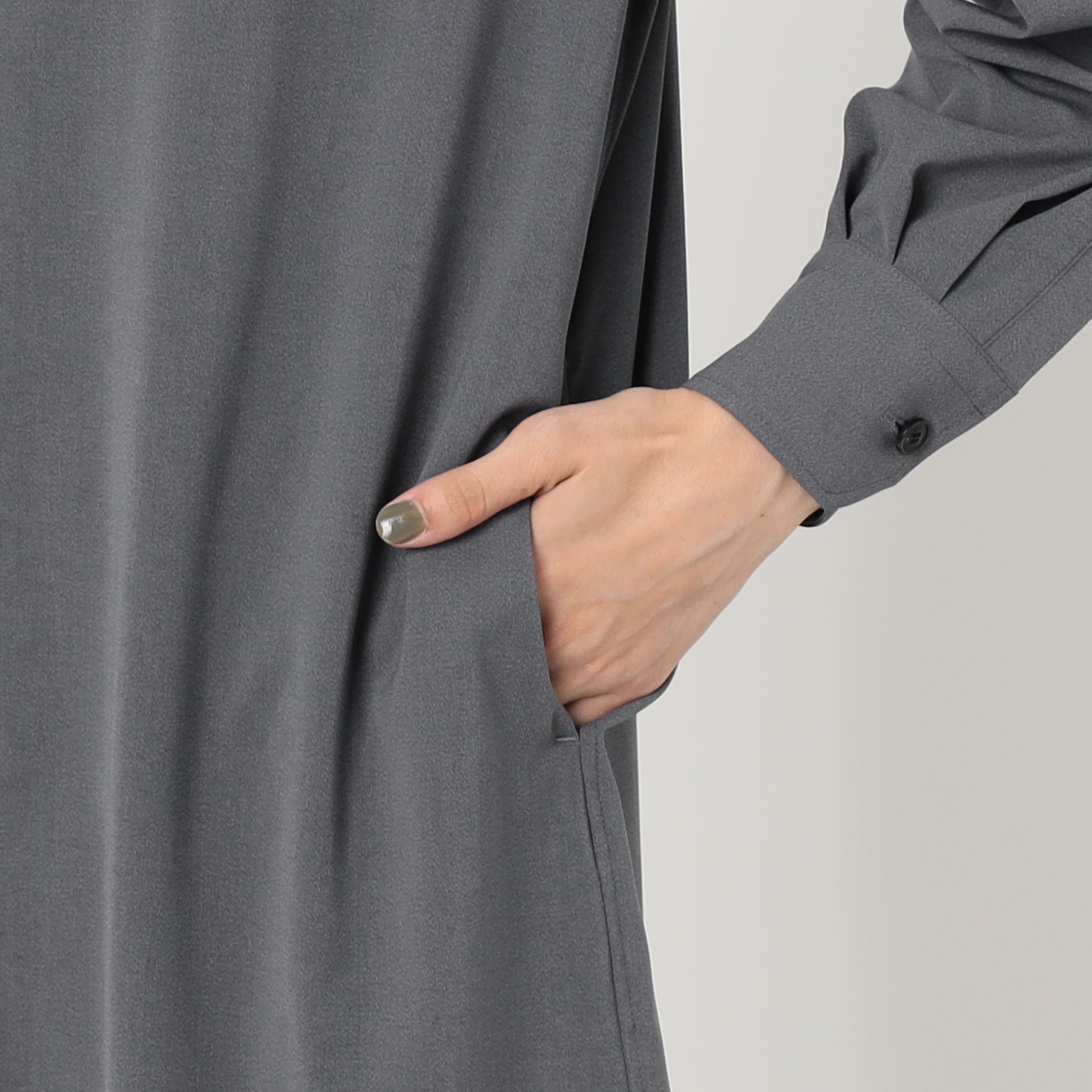 HYKE MAXI SHIRT DRESS マキシシャツドレス｜トゥモローランド 公式サイト