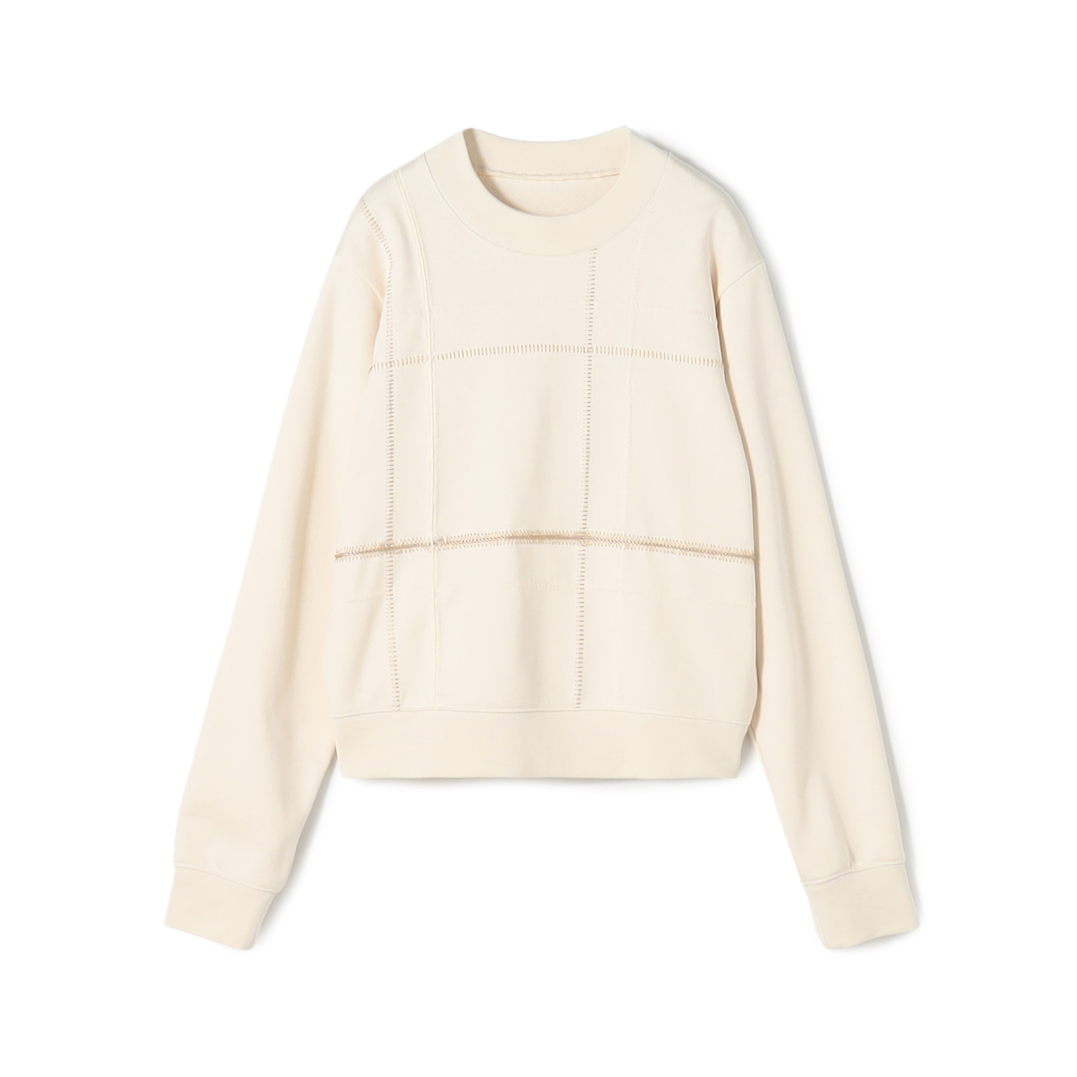 レンシルコットンジャージー クルーネックプルオーバー