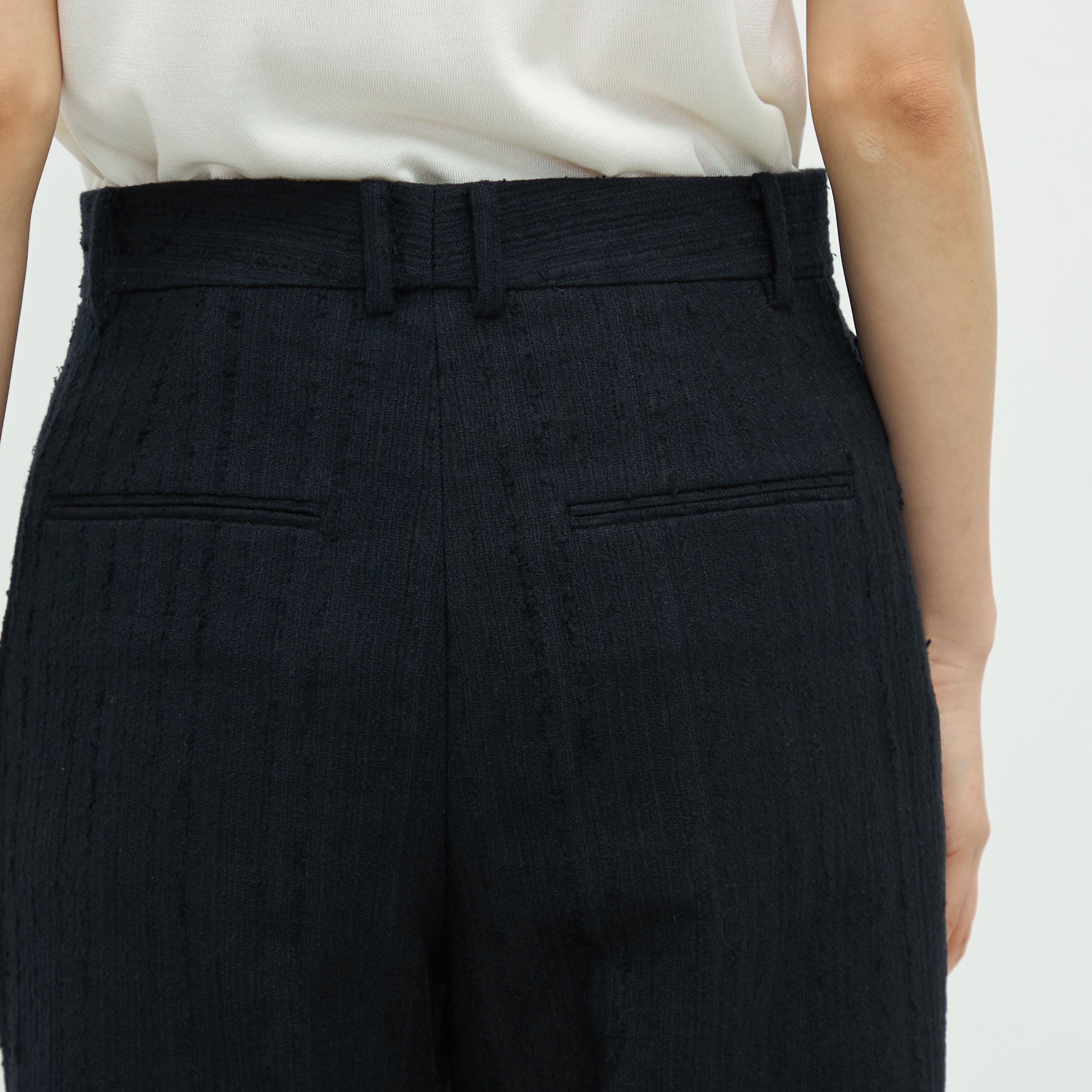 スラブツイード フリンジパンツ｜トゥモローランド 公式通販