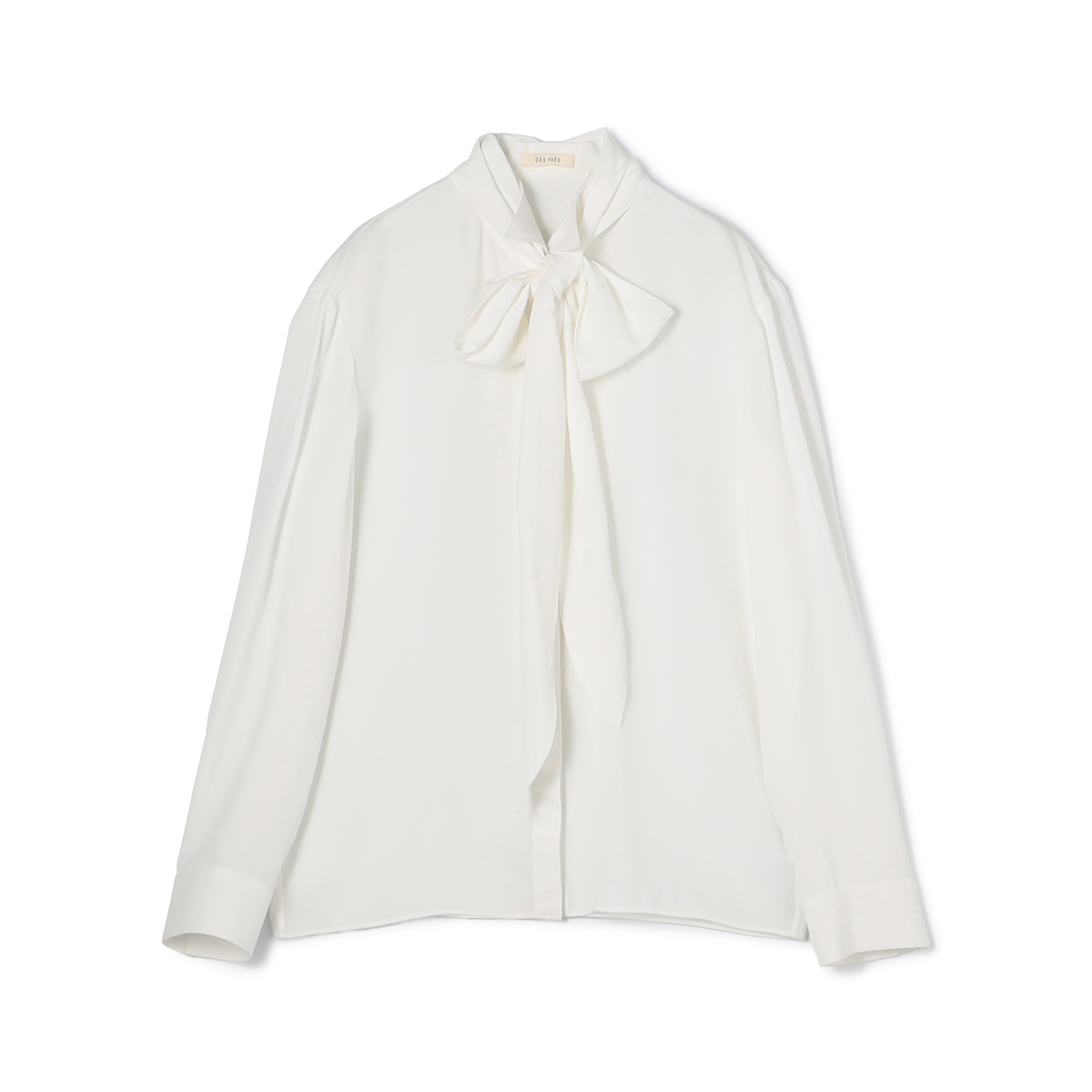 ハイツイストレーヨン ボウタイドレスブラウス