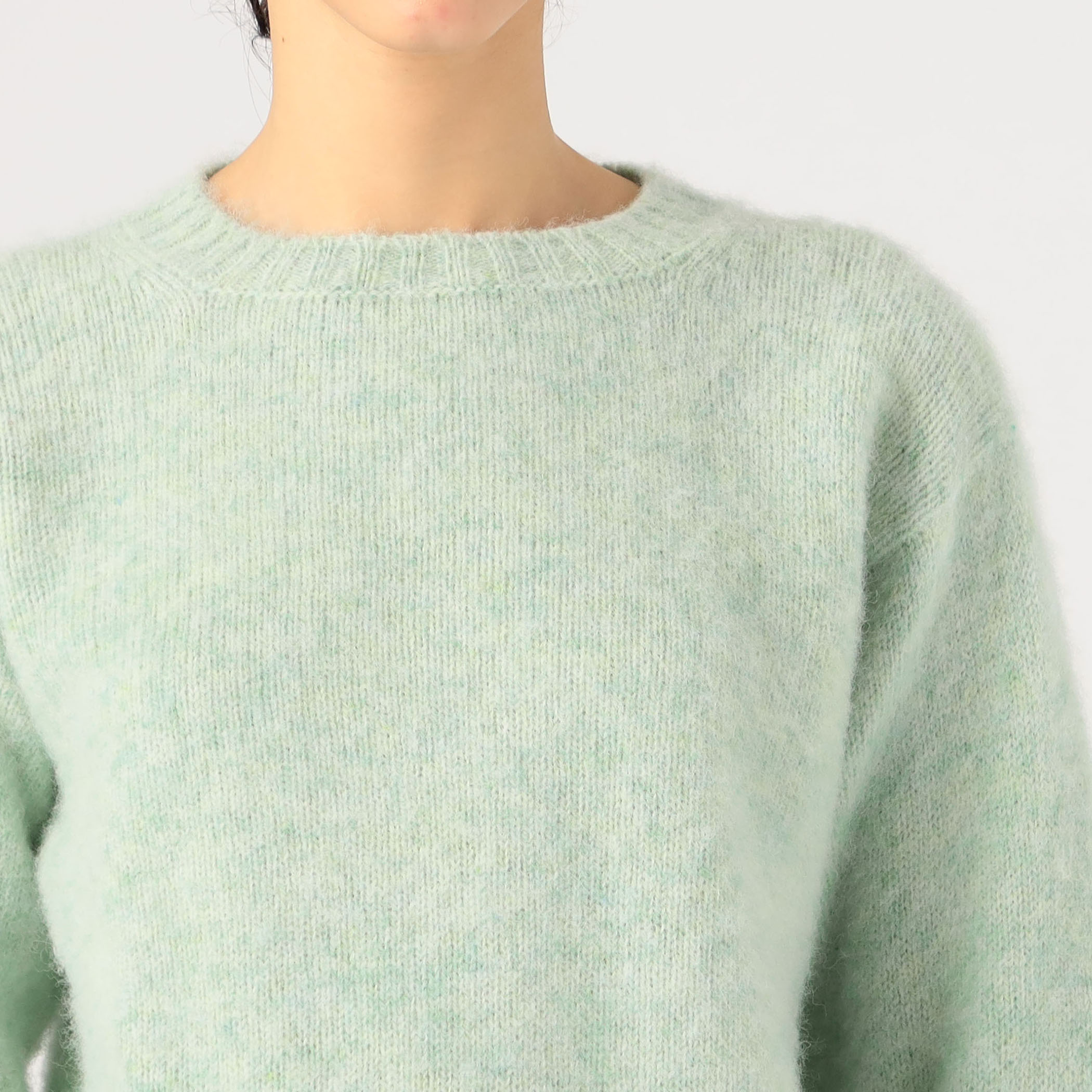 SHETLAND WOOLLEN Co. CREW NECK PULLOVER｜トゥモローランド