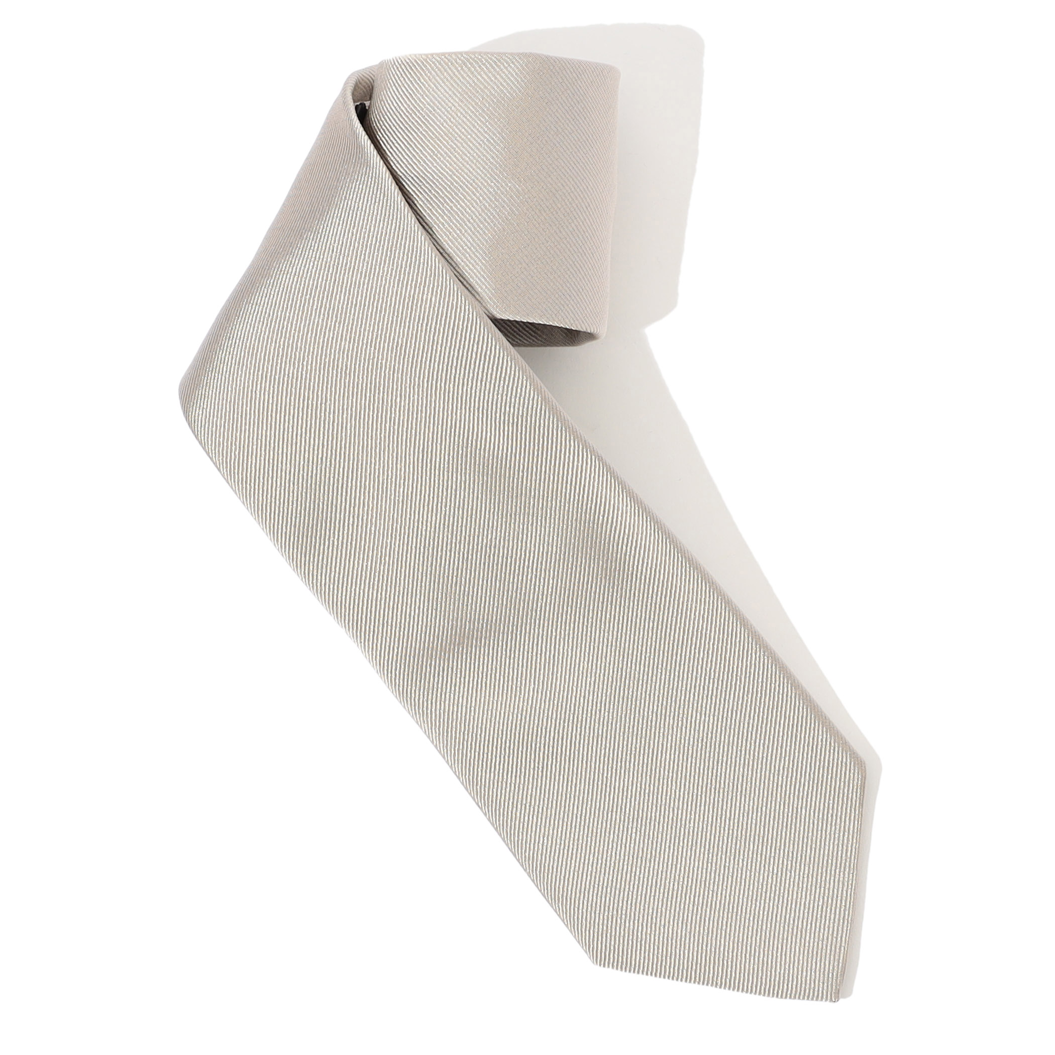 FRANCO BASSI シルクソリッドネクタイ