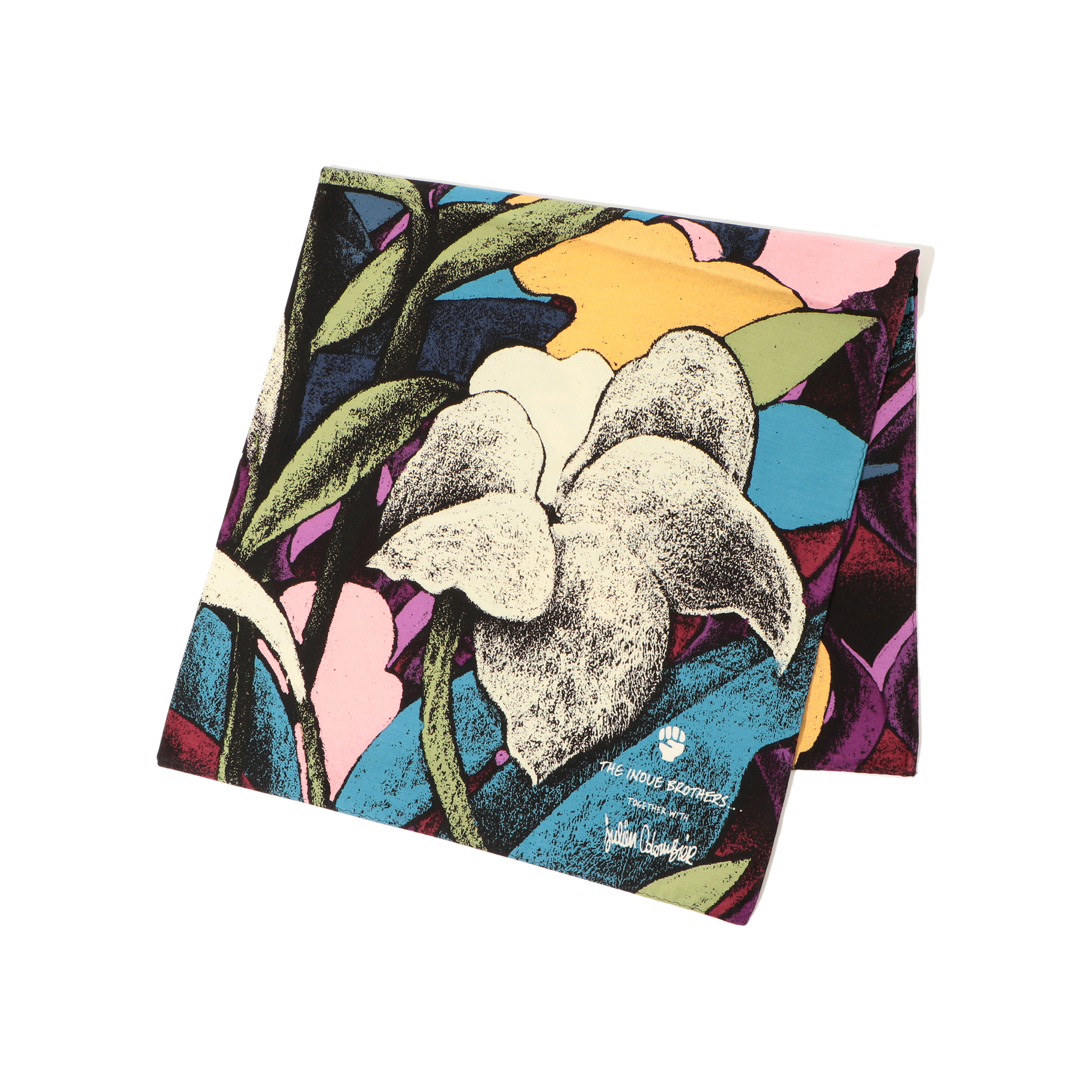 THE INOUE BROTHERS Scarf Small ”LET IT FLOW”