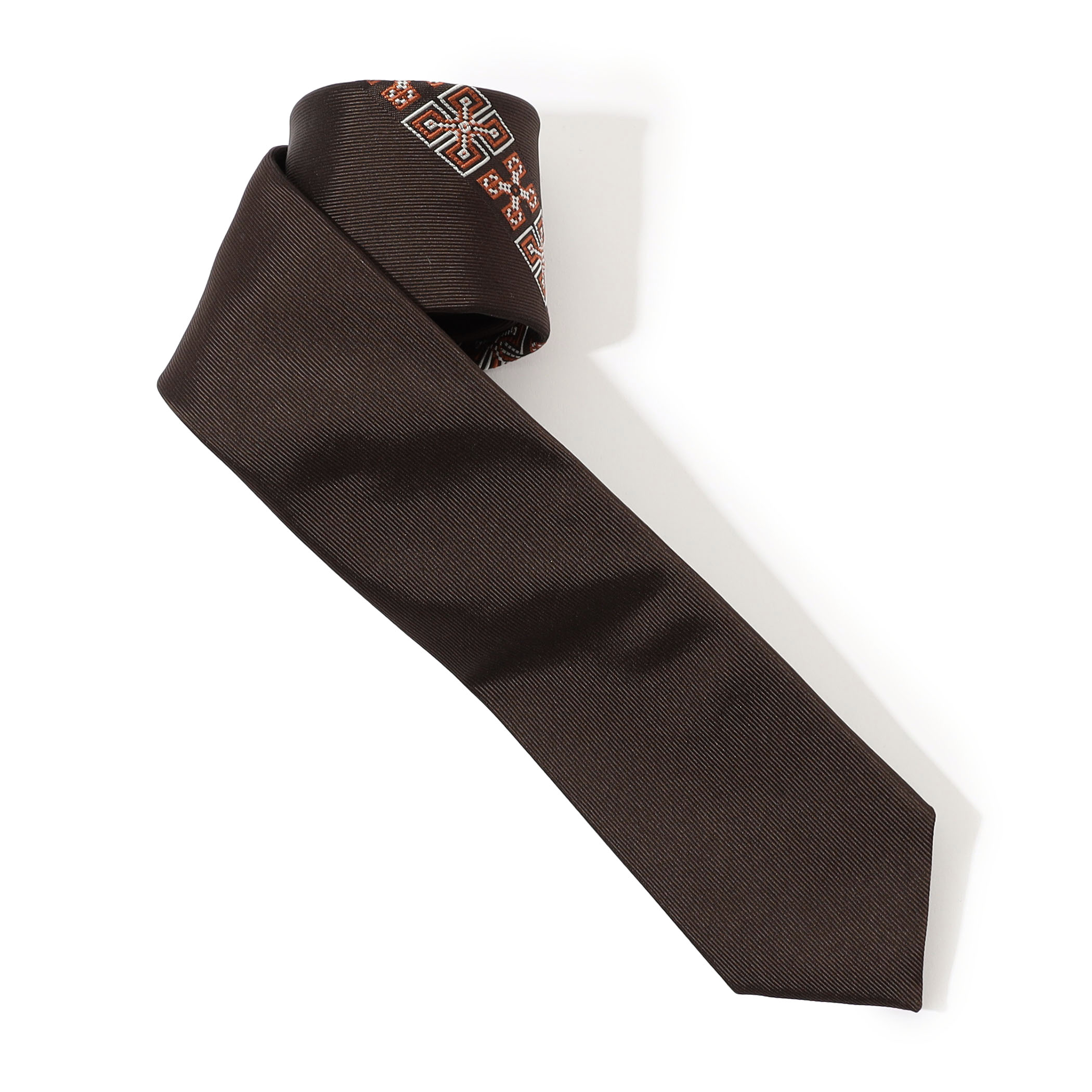 TOMORROWLAND シルク 小紋柄 ナローネクタイ｜トゥモローランド 公式通販