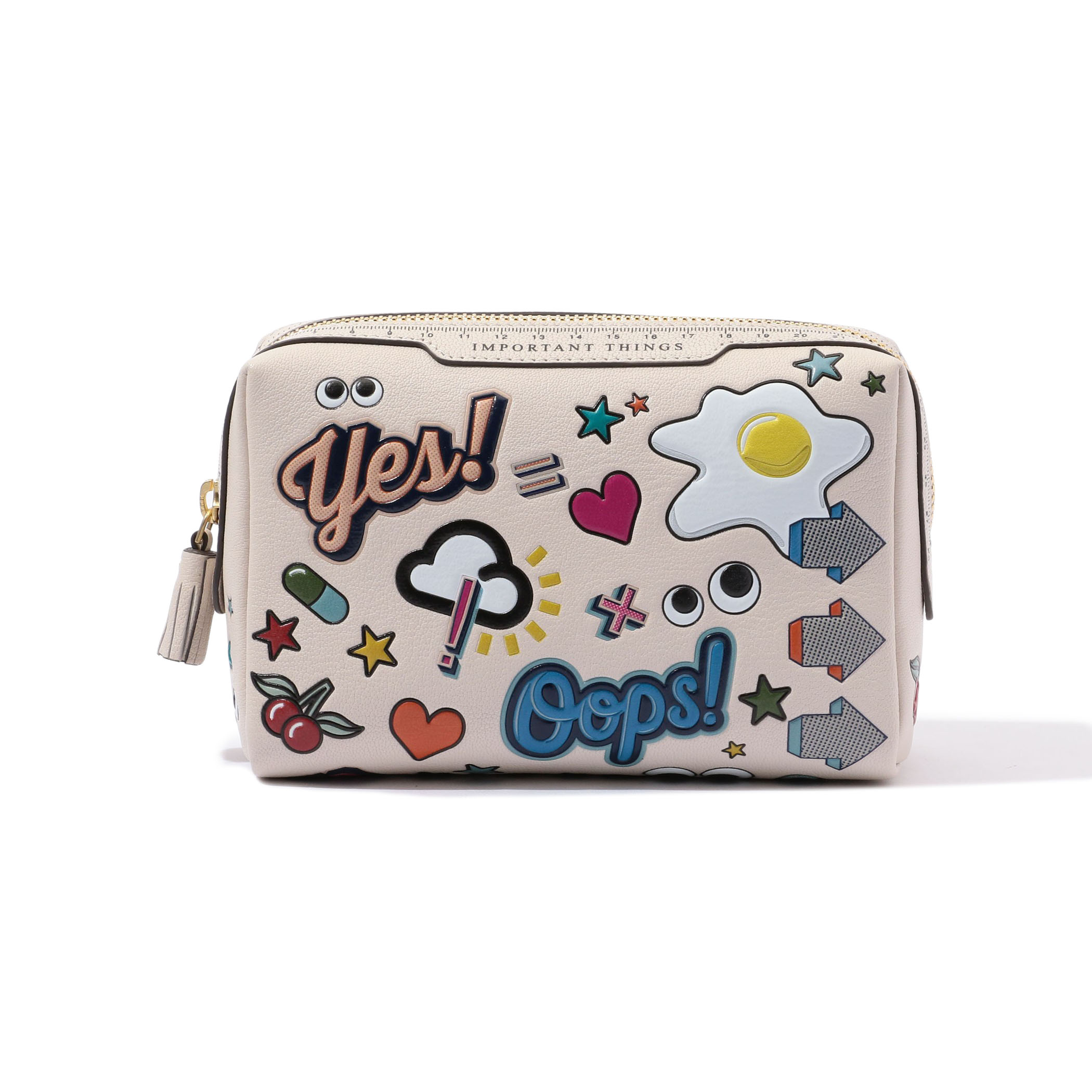 ANYA HINDMARCH IMPORTANT THINGS ポーチ｜トゥモローランド