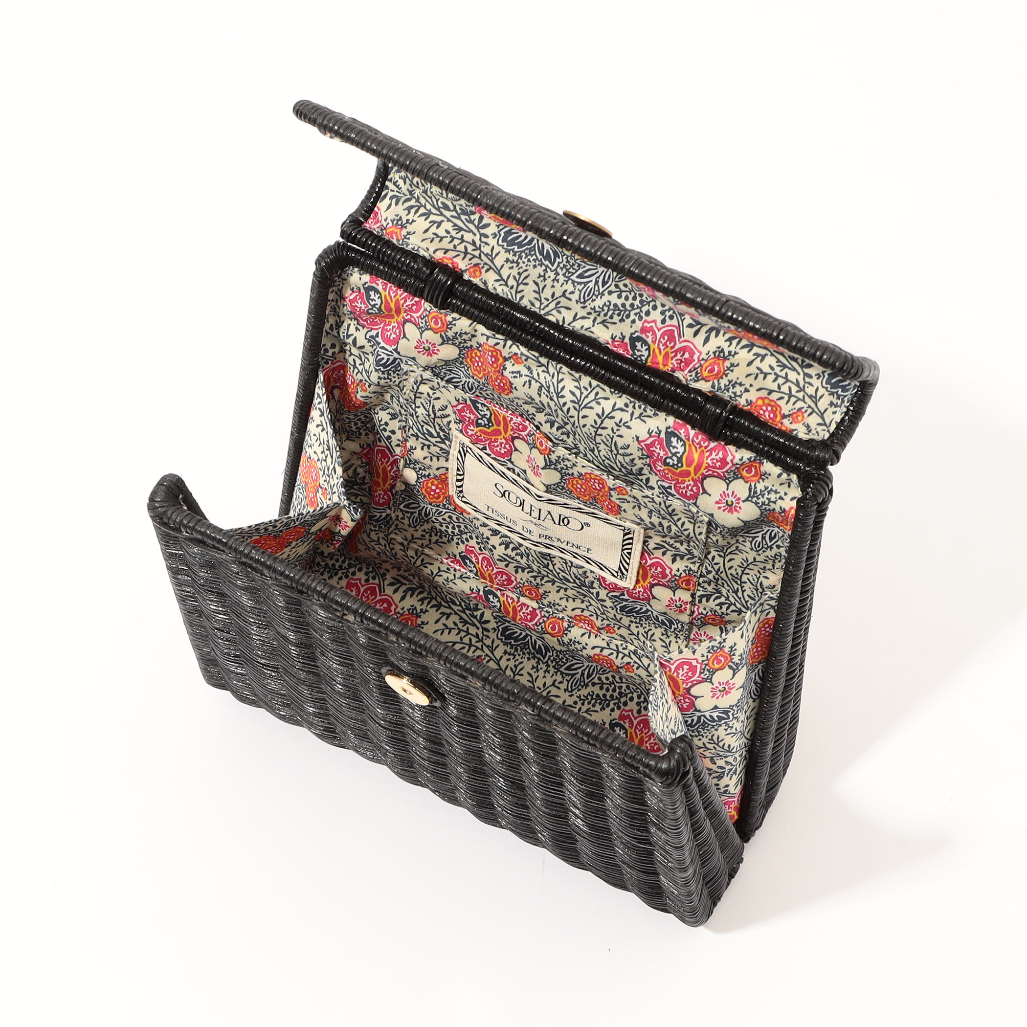 SOULEIADO ソレイアード　ラタン スクエアバッグ SOULEIADO ラタン スクエアバッグ | maison