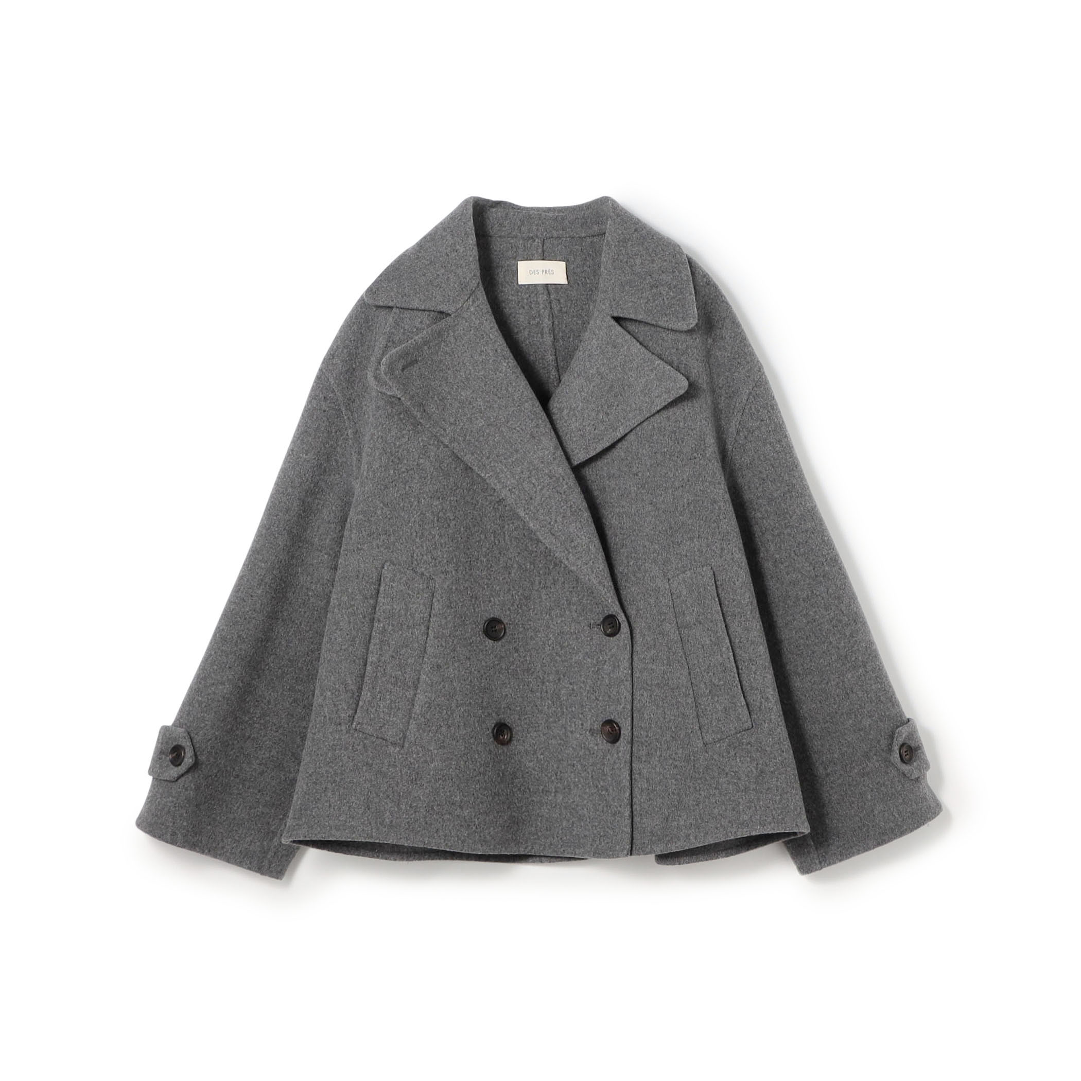 ウールモッサ Pコート