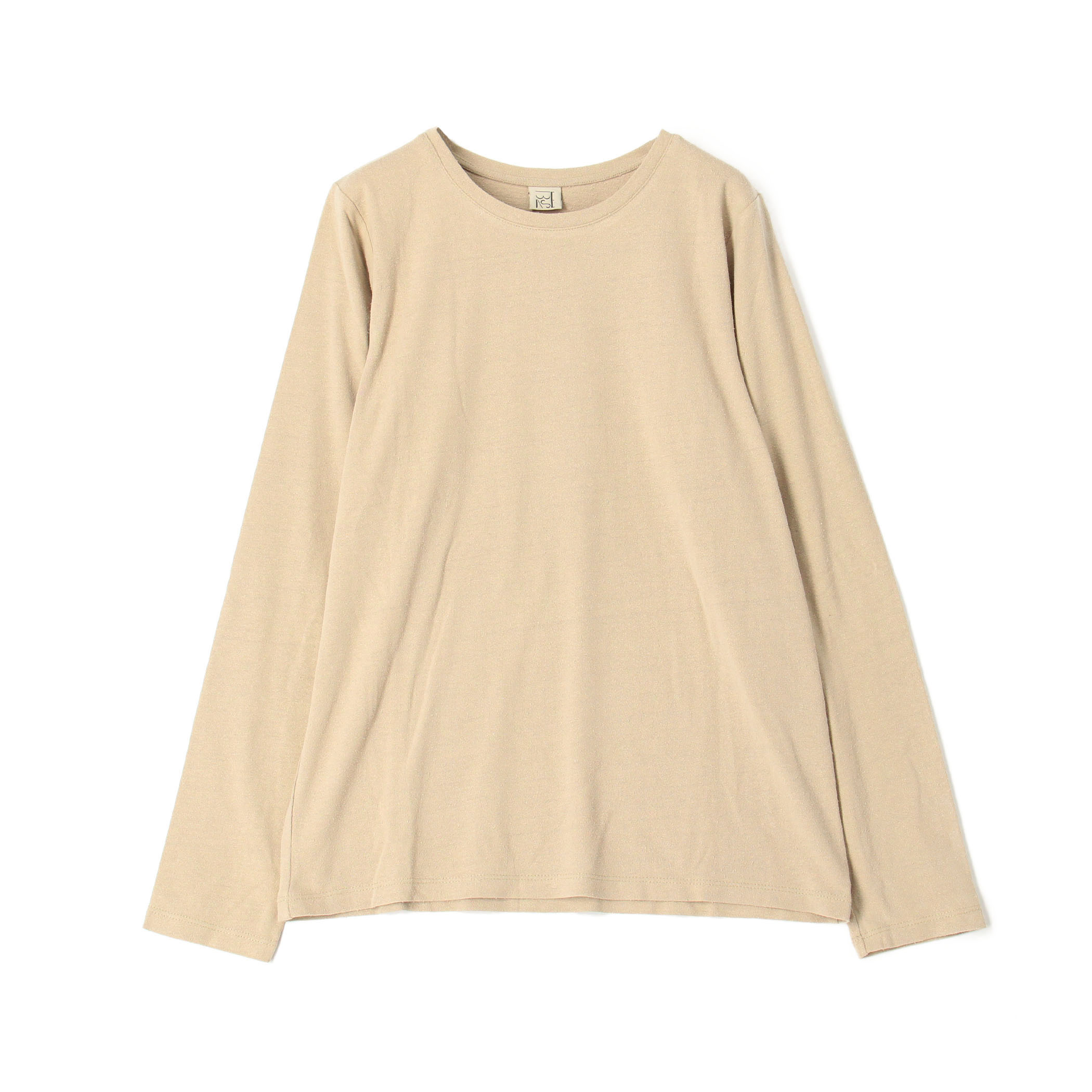 BASERANGE SILK LONG SLEEVE TOP