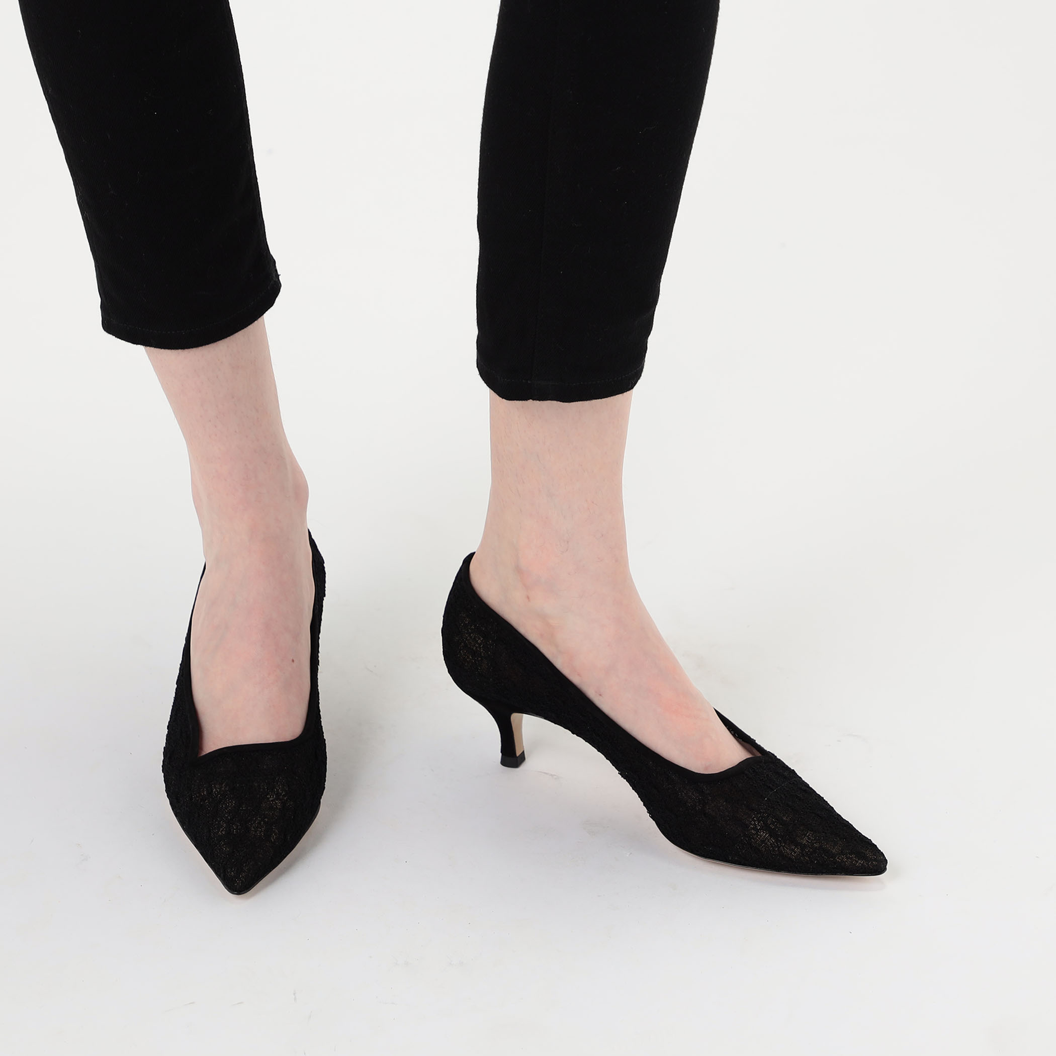 NEBULONI E. LACE パンプス｜トゥモローランド 公式通販