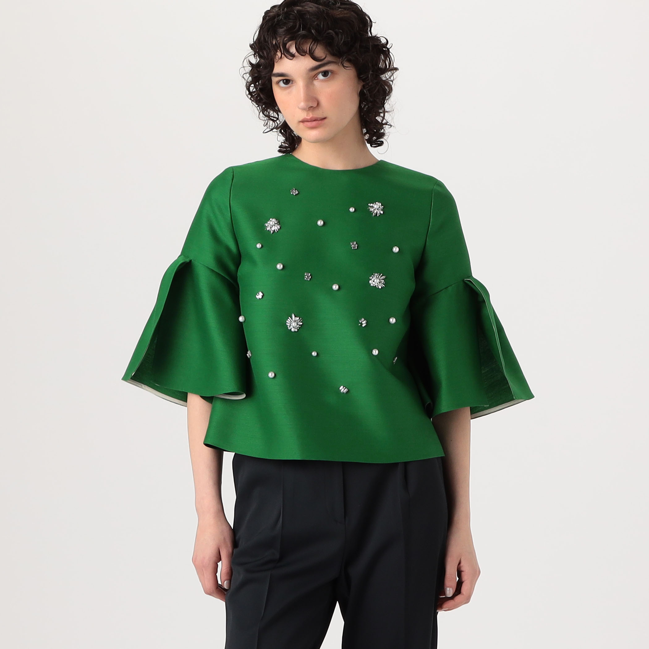 別注】FLICKA for TOMORROWLAND with bijou トップス