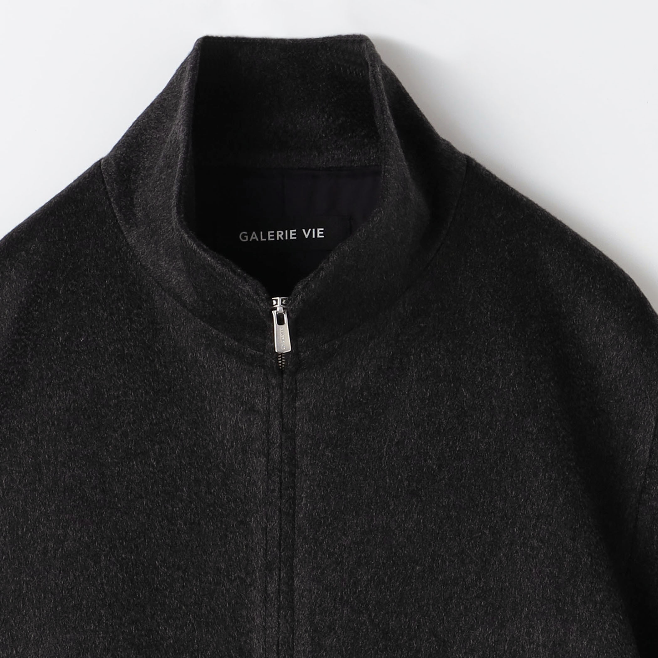 カシミヤビーバー ジップブルゾン｜トゥモローランド 公式通販