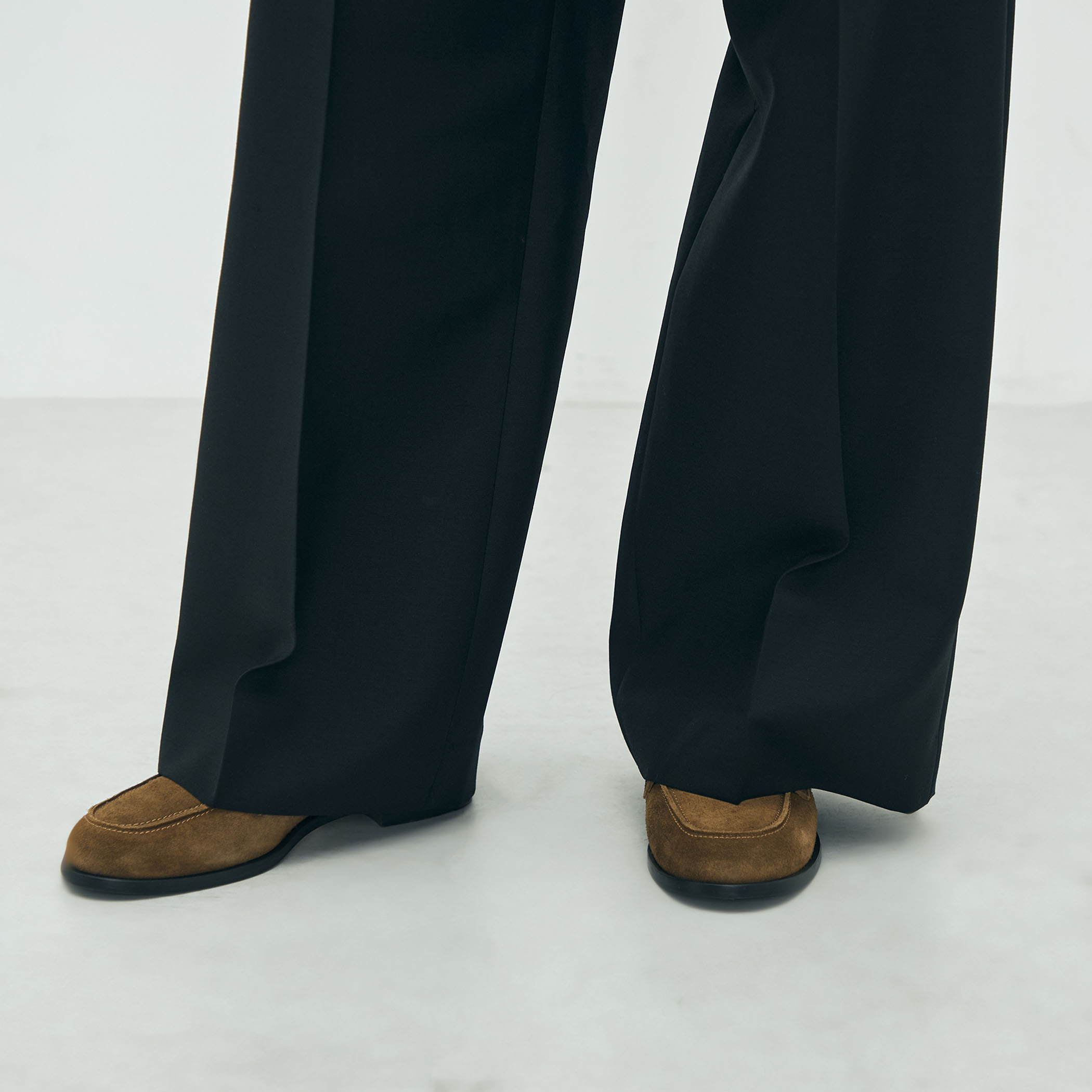 edition pourell モヘヤビンテージトロ スラックスパンツ