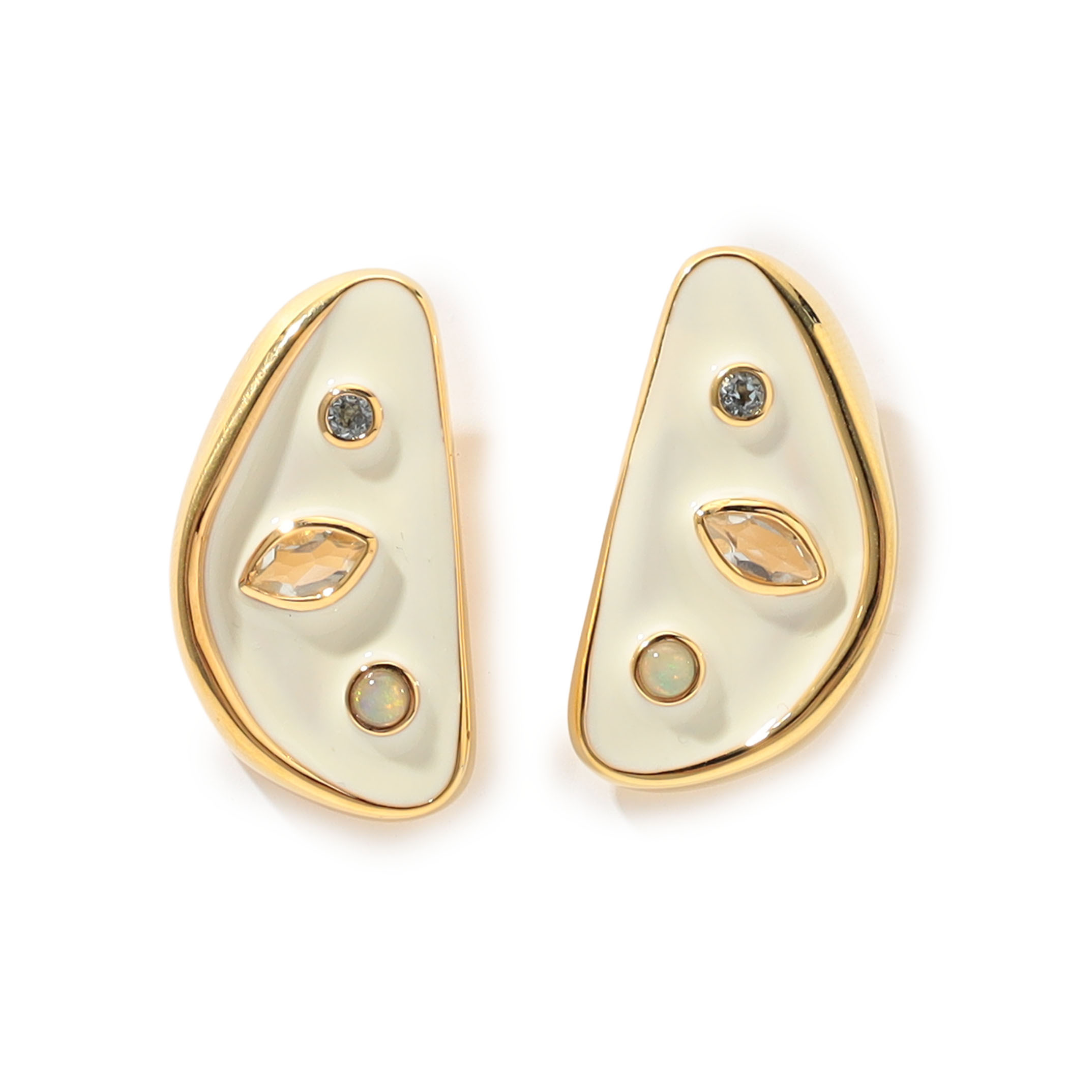 Lizzie Fortunato ISOLA STUD ピアス