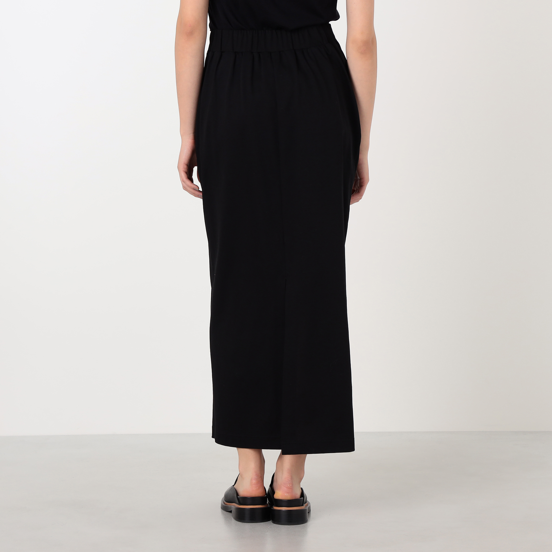 Mame Kurogouchi Cotton Jersey Asymmetric Skirt アシンメトリー