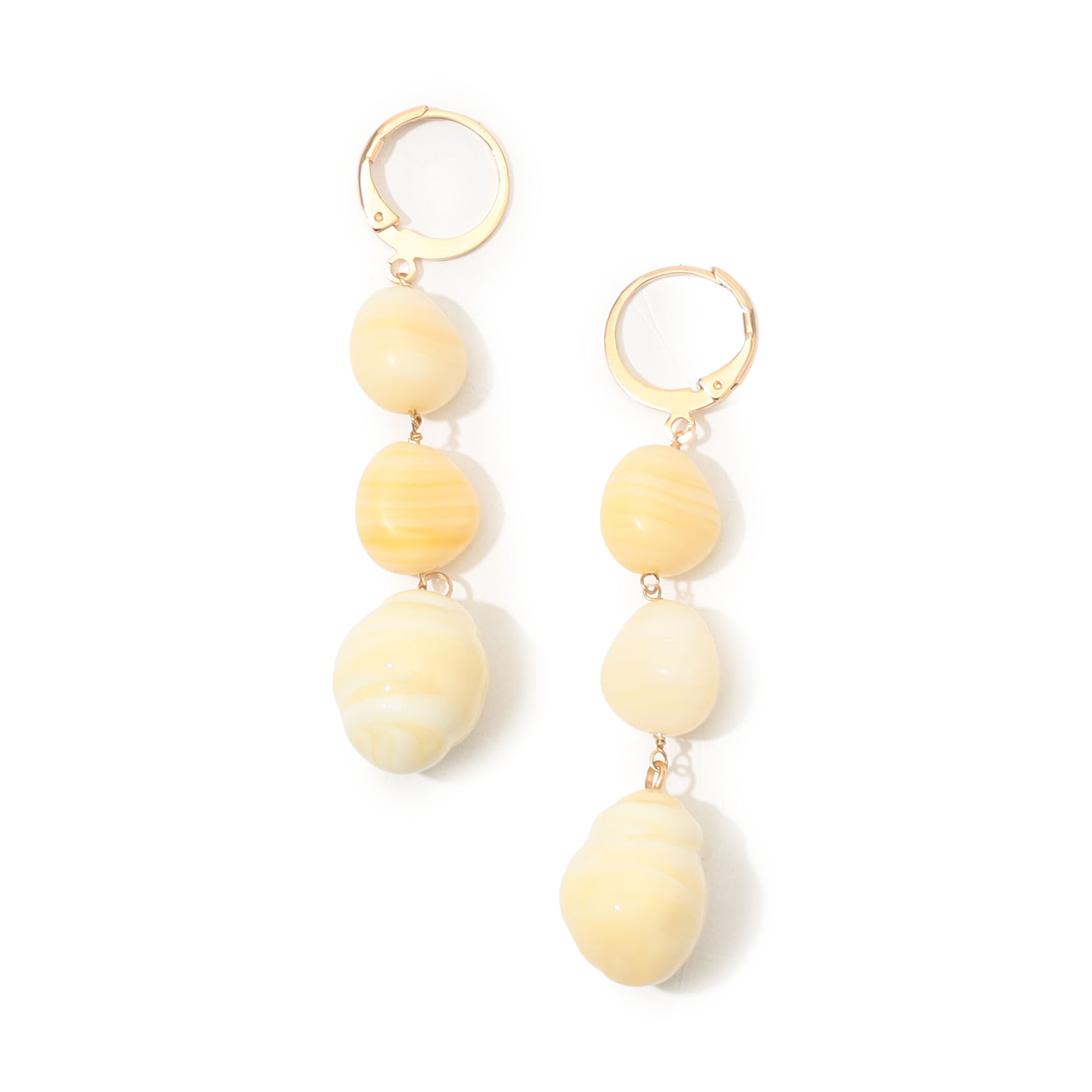 helena rohner sanded glass ピアス