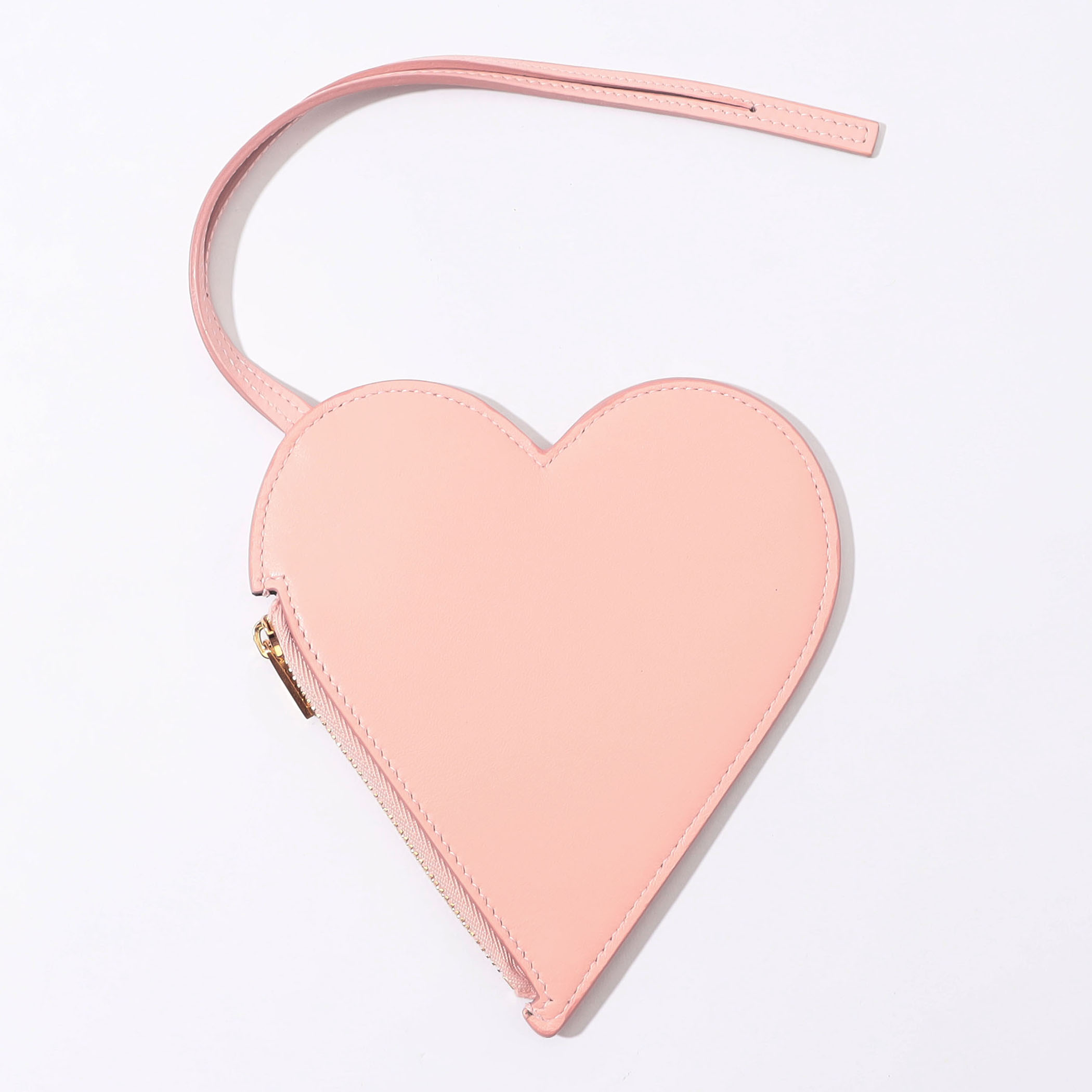JIL SANDER ハートチャーム JIL SANDER ジルサンダー ハートポーチ チャーム ベージュ