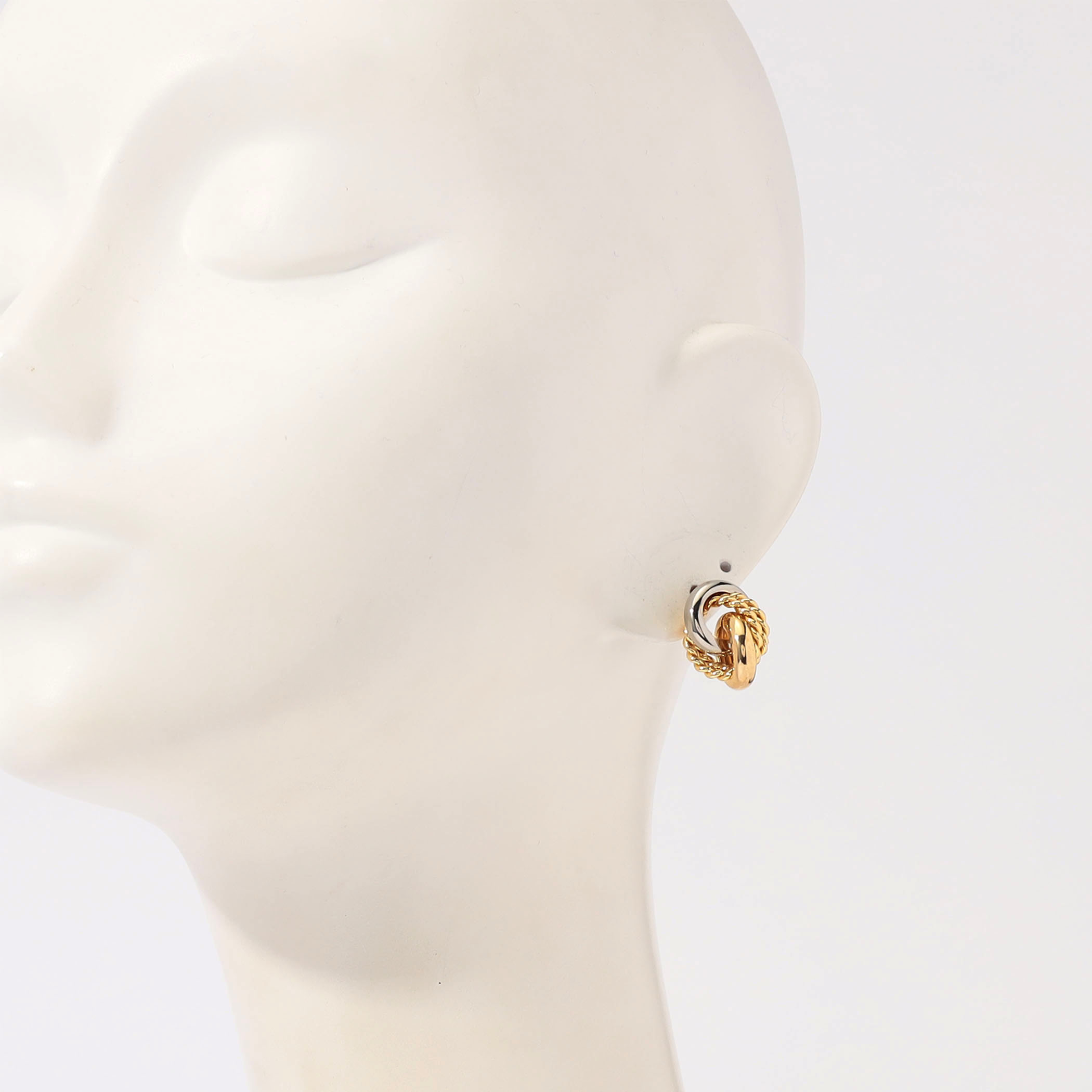 ピアス No.4162 Kenneth Jay Lane G&S knot ピアス｜トゥモローランド 公式サイト