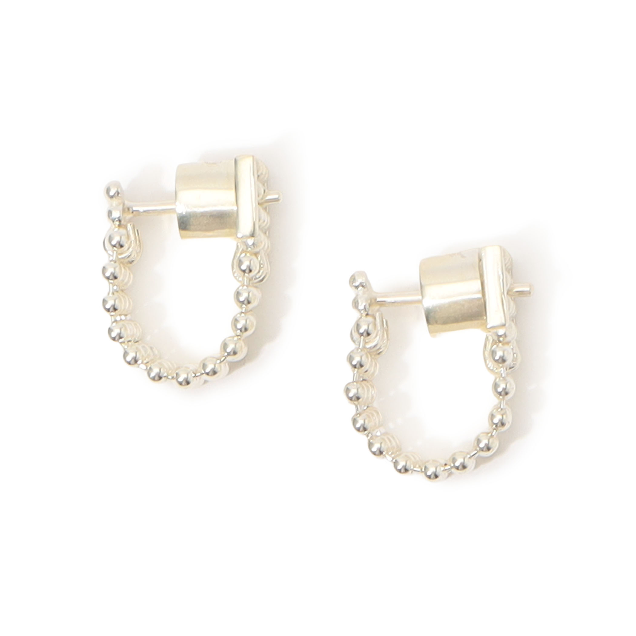 Maggoosh CHAIN HOOPS ピアス