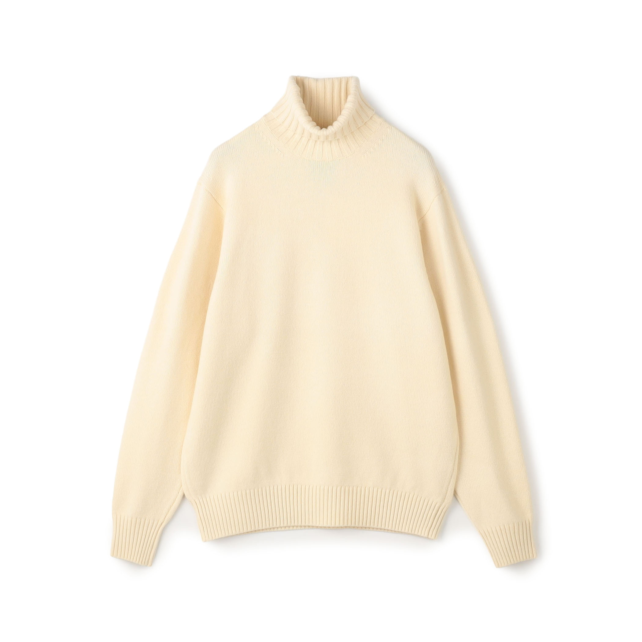 【WEB先行予約】TOMORROWLAND tricot ラムズウール タートルネックニット