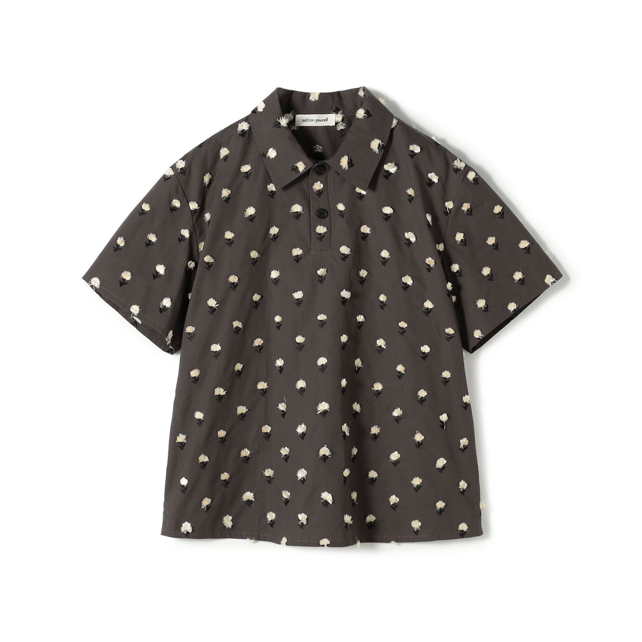 edition pourell インディアンエンブロイダリー シャツ