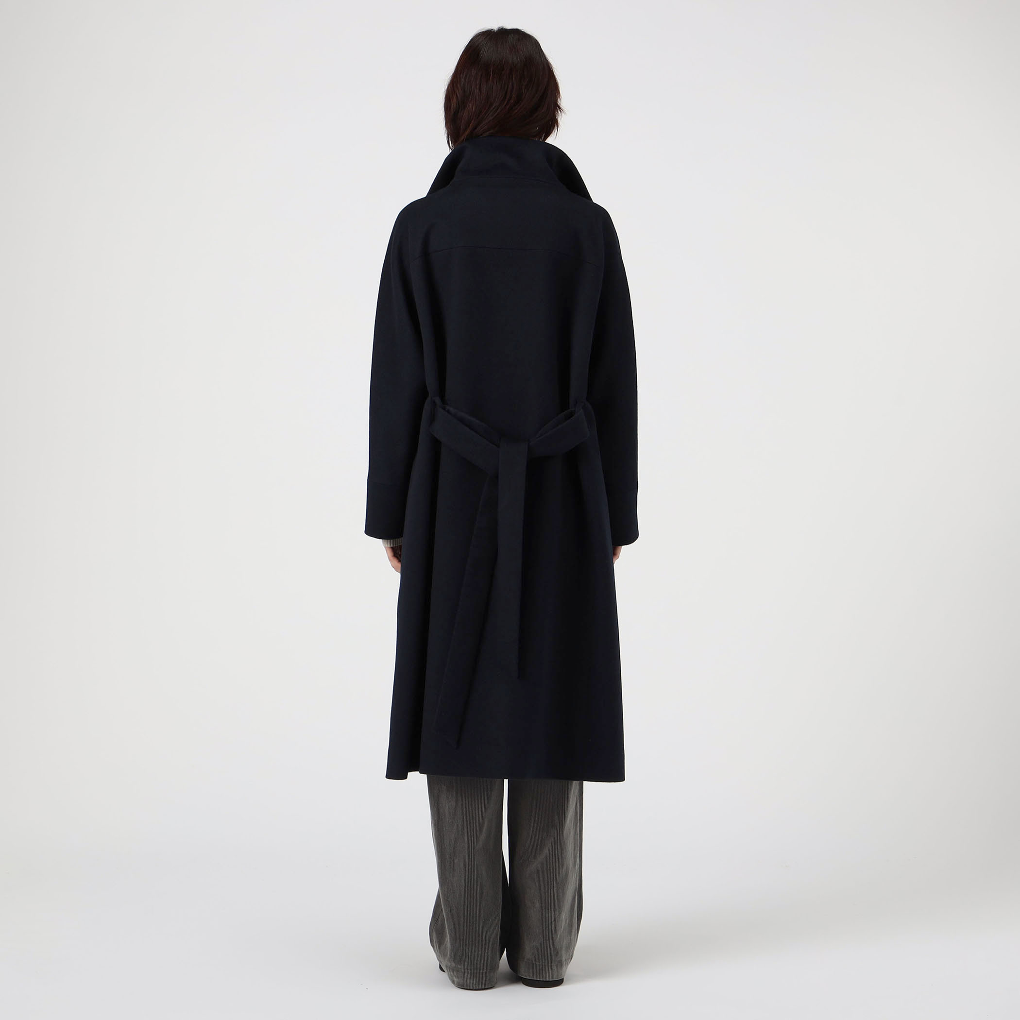 美品 Josephine ロロピアーナ ウールカシミヤ ハイネックロングコート カシミヤビーバー ハイネックロングコート｜トゥモローランド 公式サイト