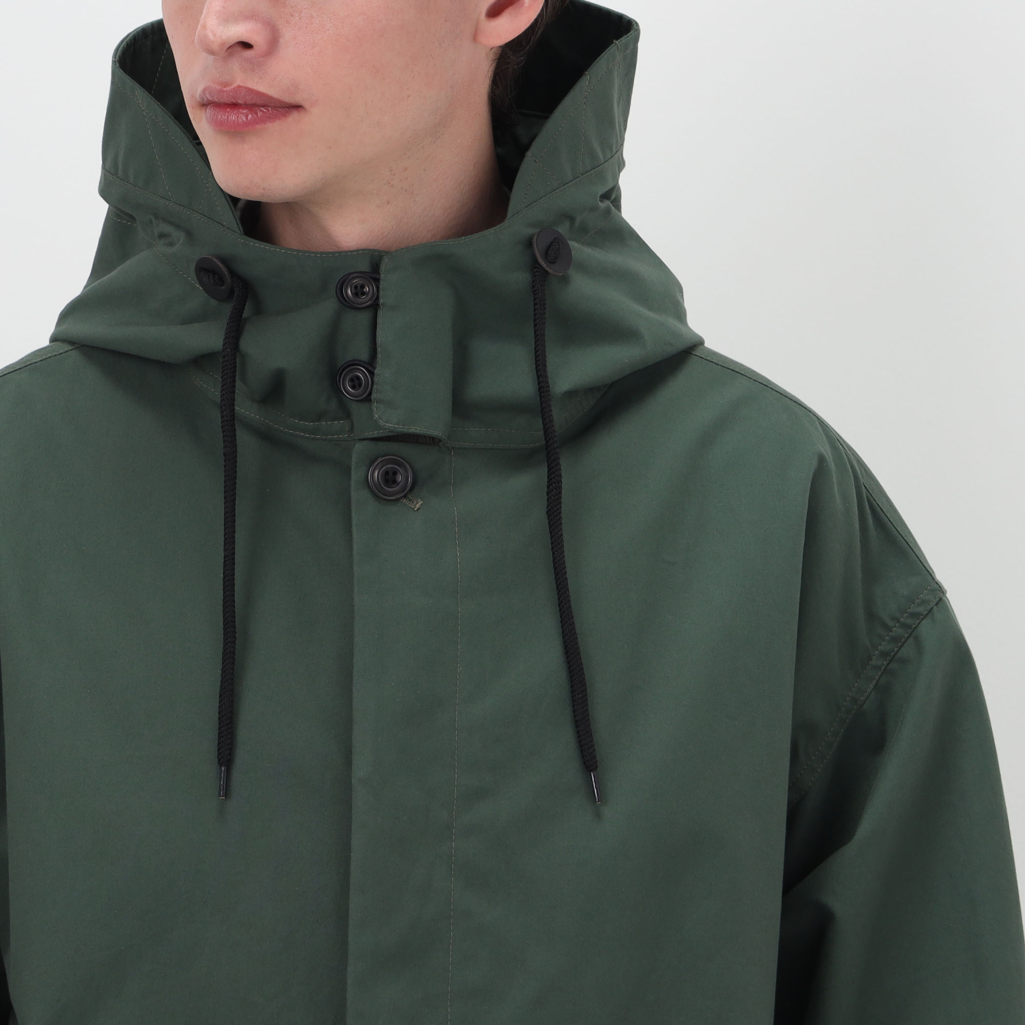 EASTMOND APPAREL ドライワックスコットン ミリタリーコート 